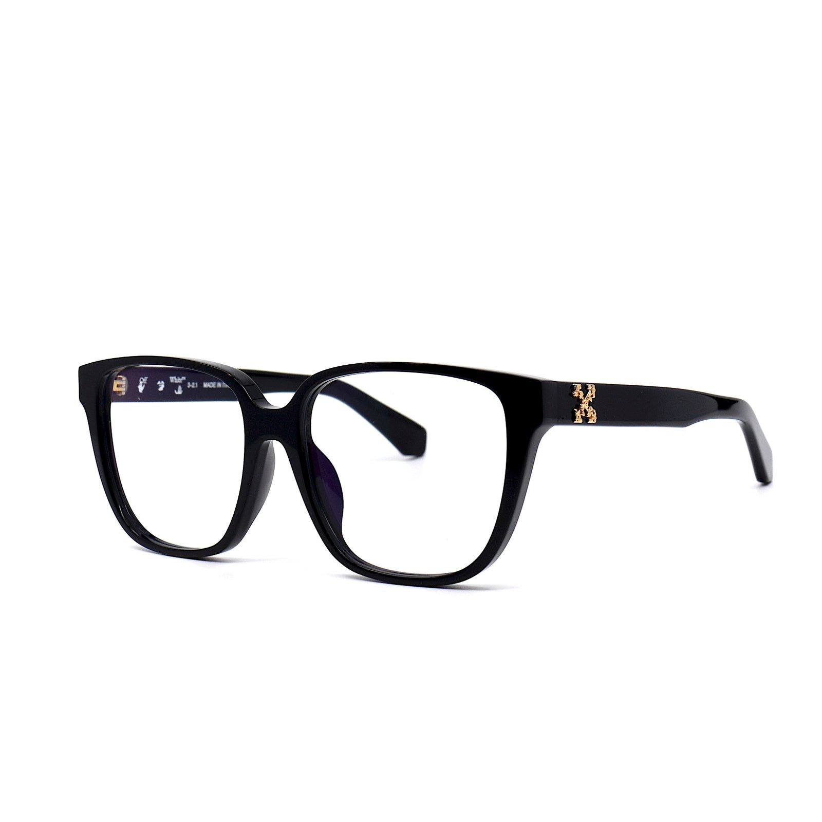 Off-White NEW! OFF-WHITE OERJ010 BLACK AUTHENTIC EYEGLASSES FRAME Size ONE SIZE - 3 Thumbnail