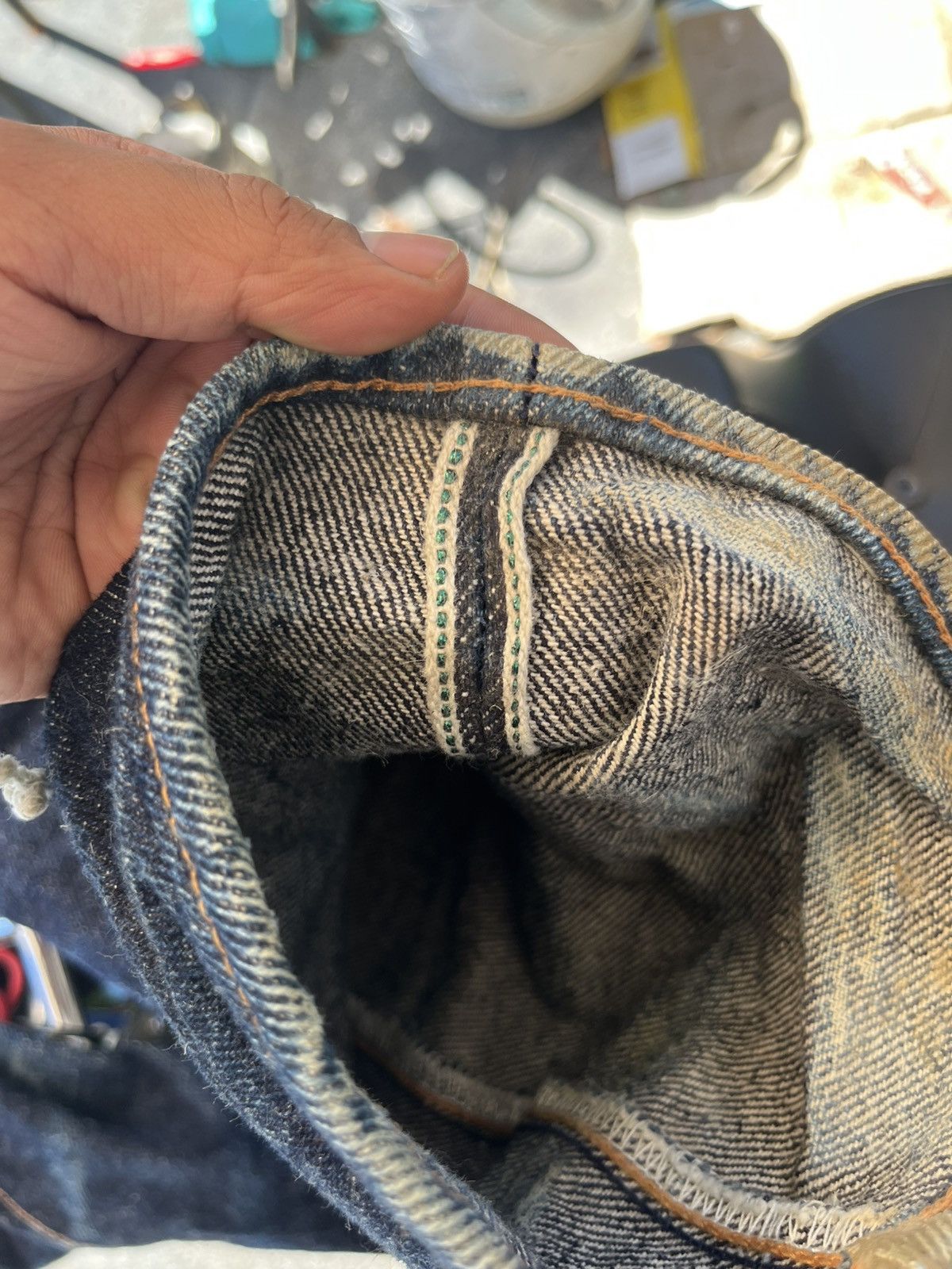 Levi's Wingman Hemp Denim 23oz Size US 32 / EU 48 - 7 Thumbnail