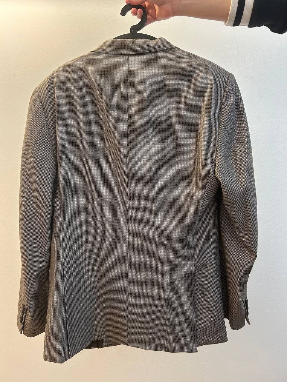 Brioni Brioni "Secolo" Grey Herringbone Blazer EU56/US46 Size 54R - 2 Thumbnail