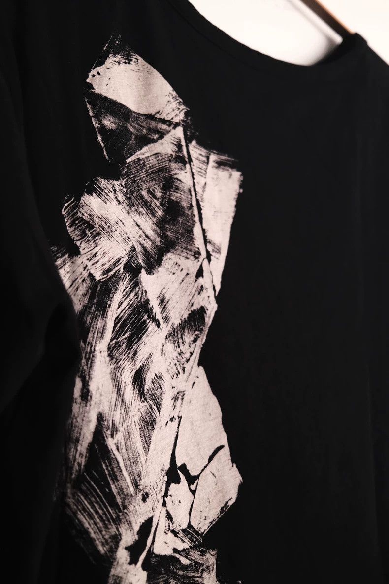 Yohji Yamamoto Yohji Yamamoto Shadow Discharging Short Sleeve Shirt 2505-N Size US M / EU 48-50 / 2 - 3 Thumbnail