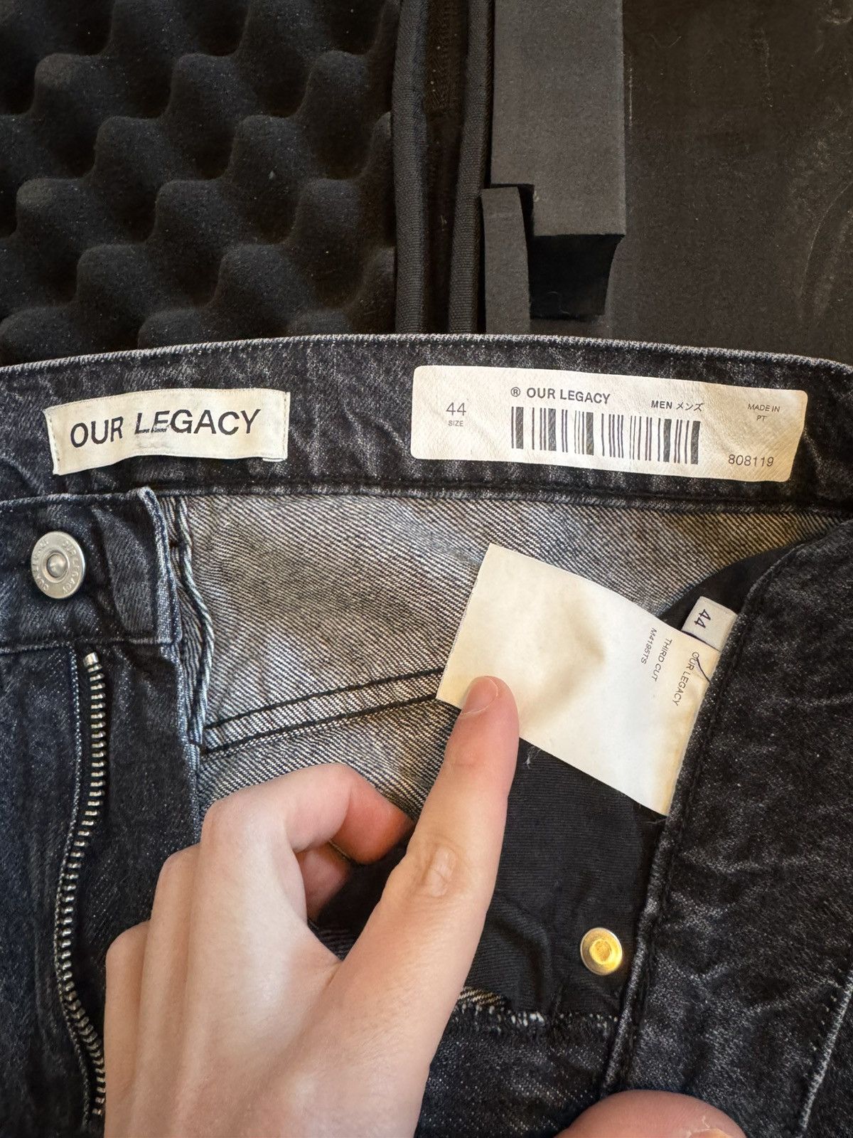 Our Legacy Our Legacy Third Cut Supergrey Size US 30 / EU 46 - 6 Thumbnail