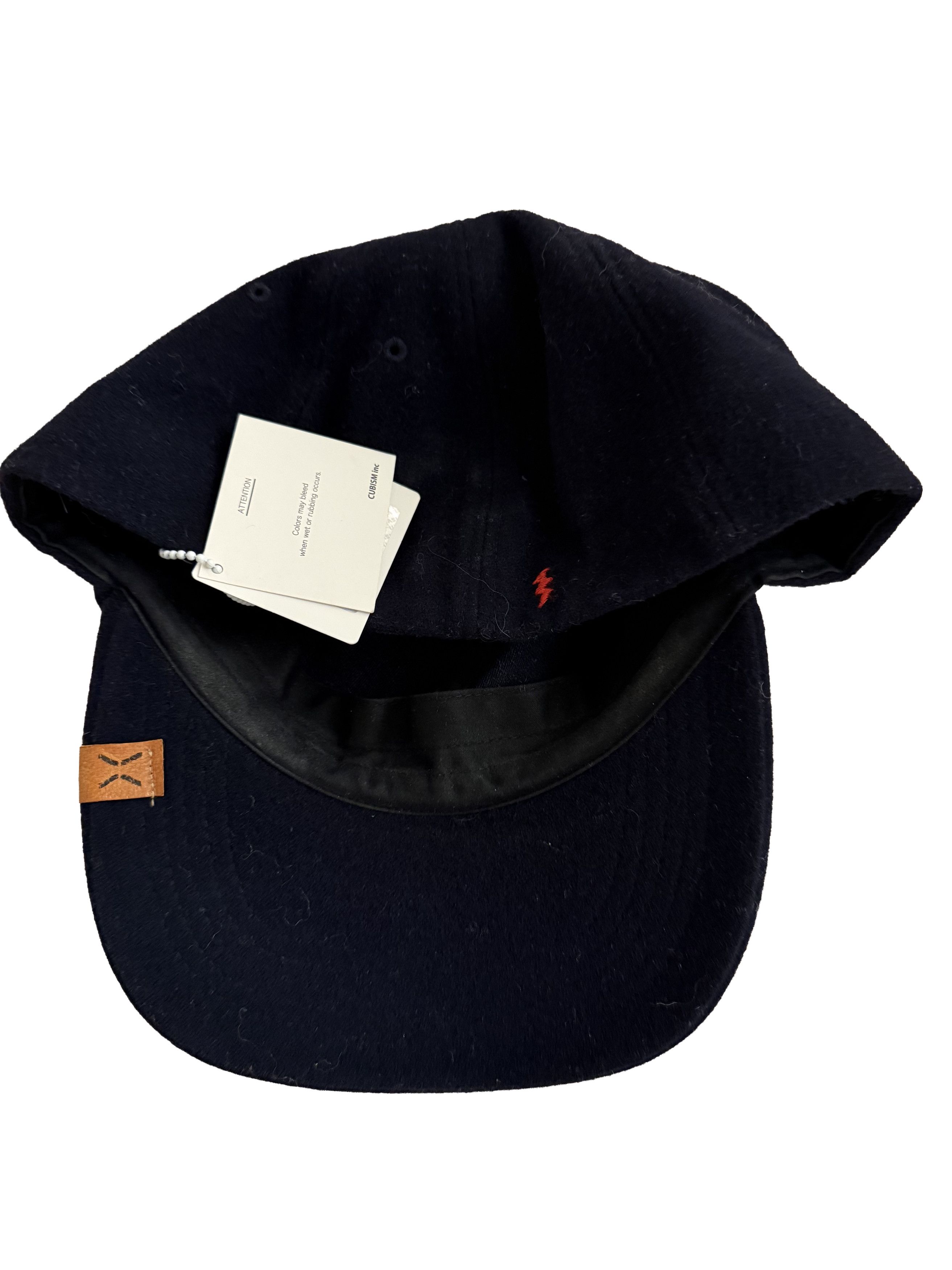 Visvim [M/L] VISVIM EXCELSIOR WOOL CAP HAT NAVY Size ONE SIZE - 3 Thumbnail