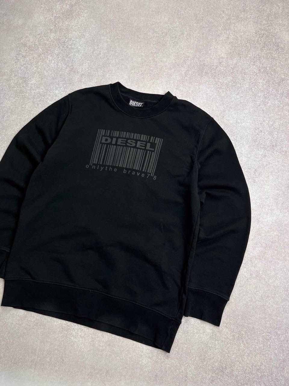 Diesel VINTAGE DIESEL ONLY THE BRAVE BOXY SWEATSHIRT Y2K L Size US L / EU 52-54 / 3 - 2 Thumbnail