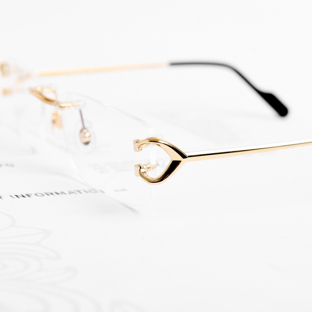 Cartier CARTIER CT0344O 001 GLASSES Size ONE SIZE - 3 Thumbnail