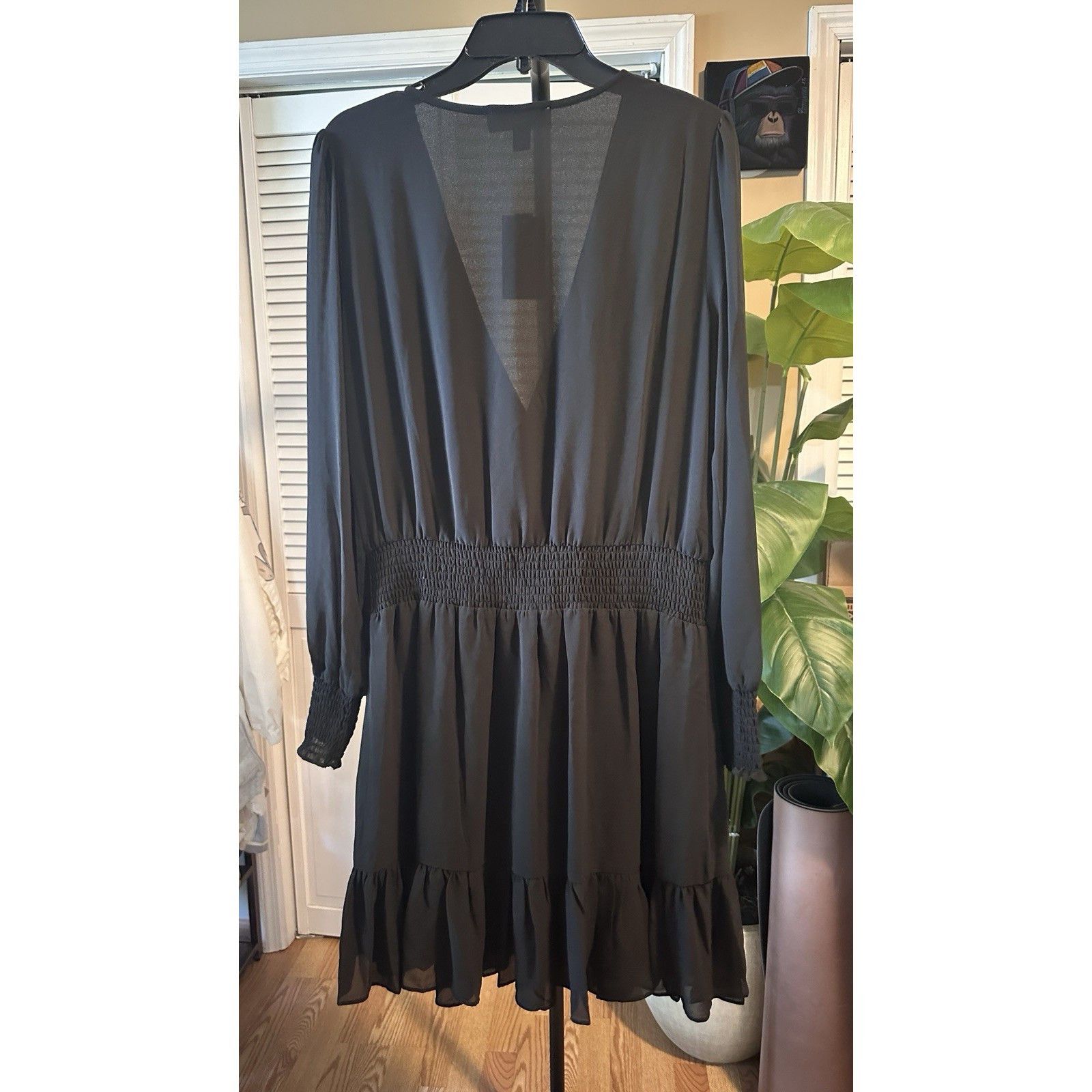 Michael Kors Michael Kors Black Dress Small New Size L / US 10 / IT 46 - 3 Thumbnail