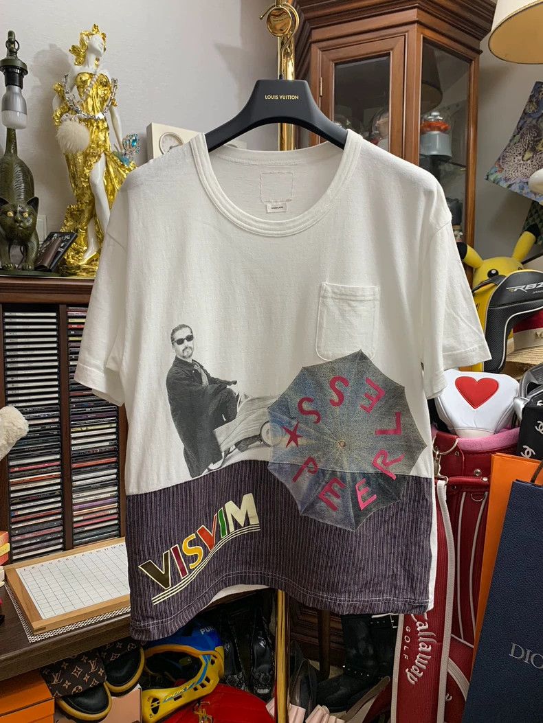 VISVIM Jumbo Tee Collage Graphic T-Shirt