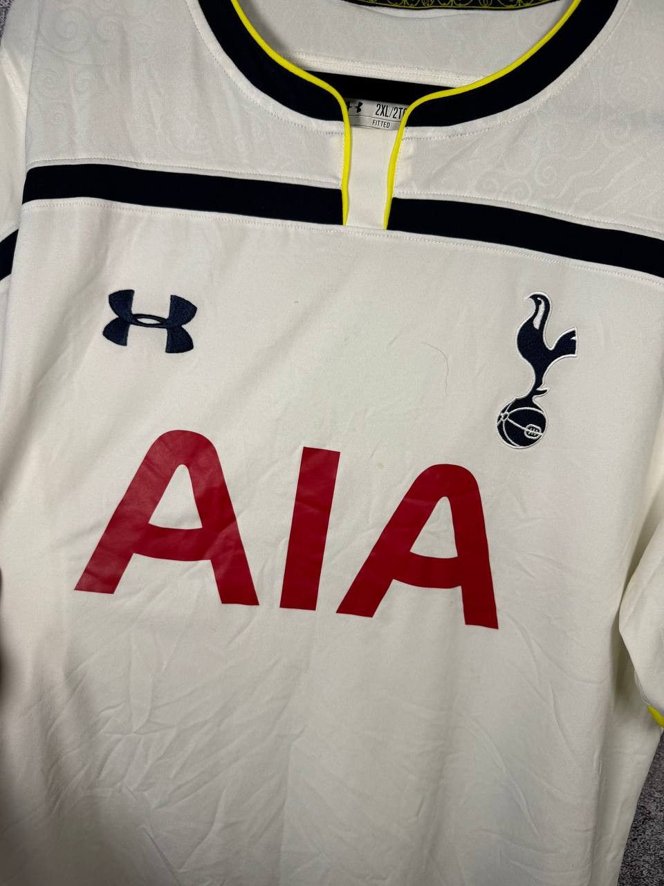 Under Armour × Vintage Vintage Tottenham 2014/15 Under Armour Soccer Jersey Size US XXL / EU 58 / 5 - 9 Thumbnail