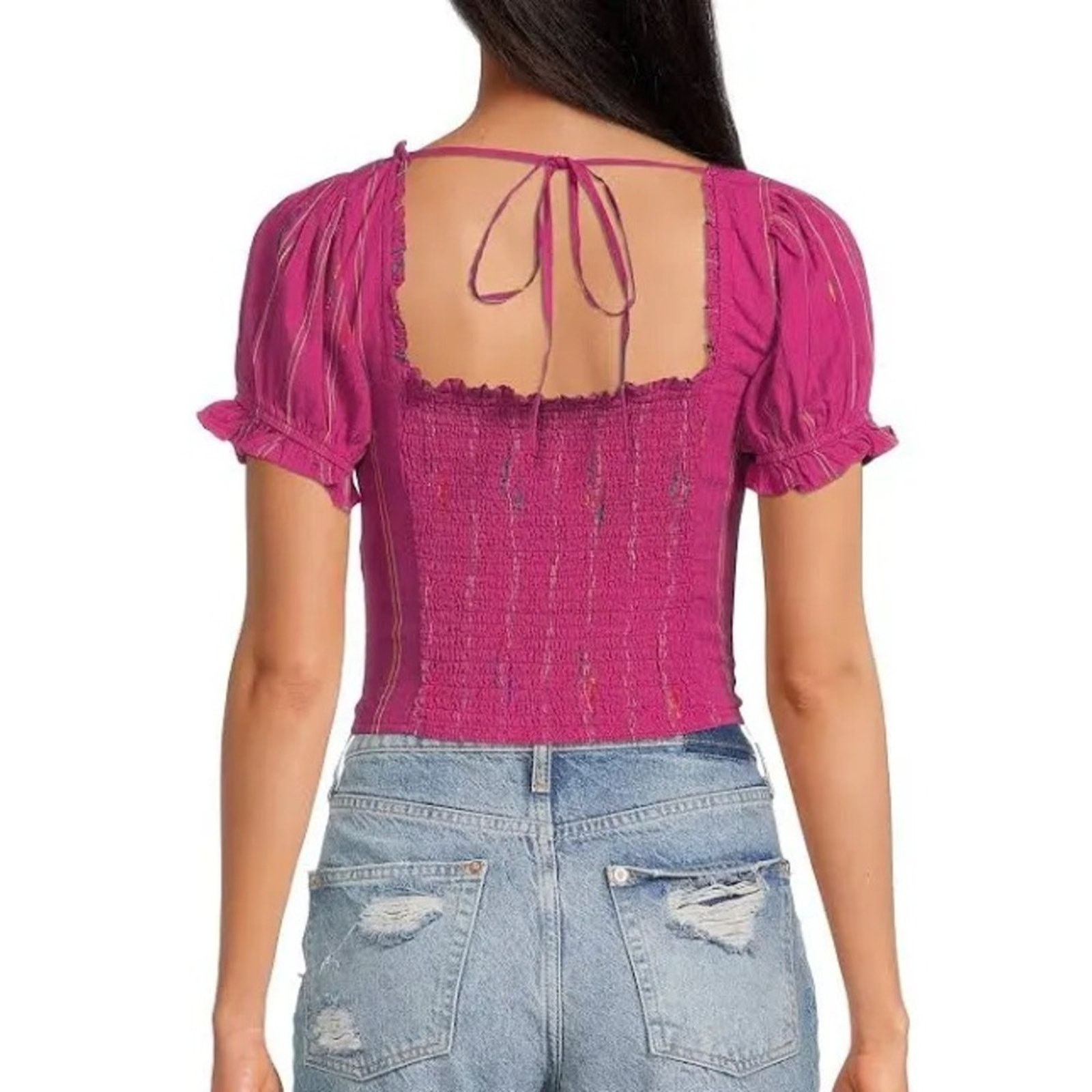 Free People NWT seatonin corset free people top Size S / US 4 / IT 40 - 3 Thumbnail