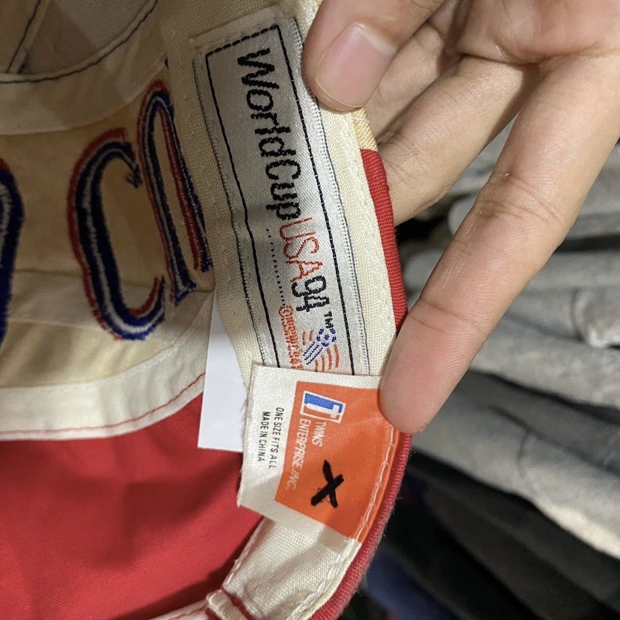 Twins Enterprise Inc. vintage World Cup USA 1994 soccer snapback Twins Enterprise Size ONE SIZE - 8 Thumbnail