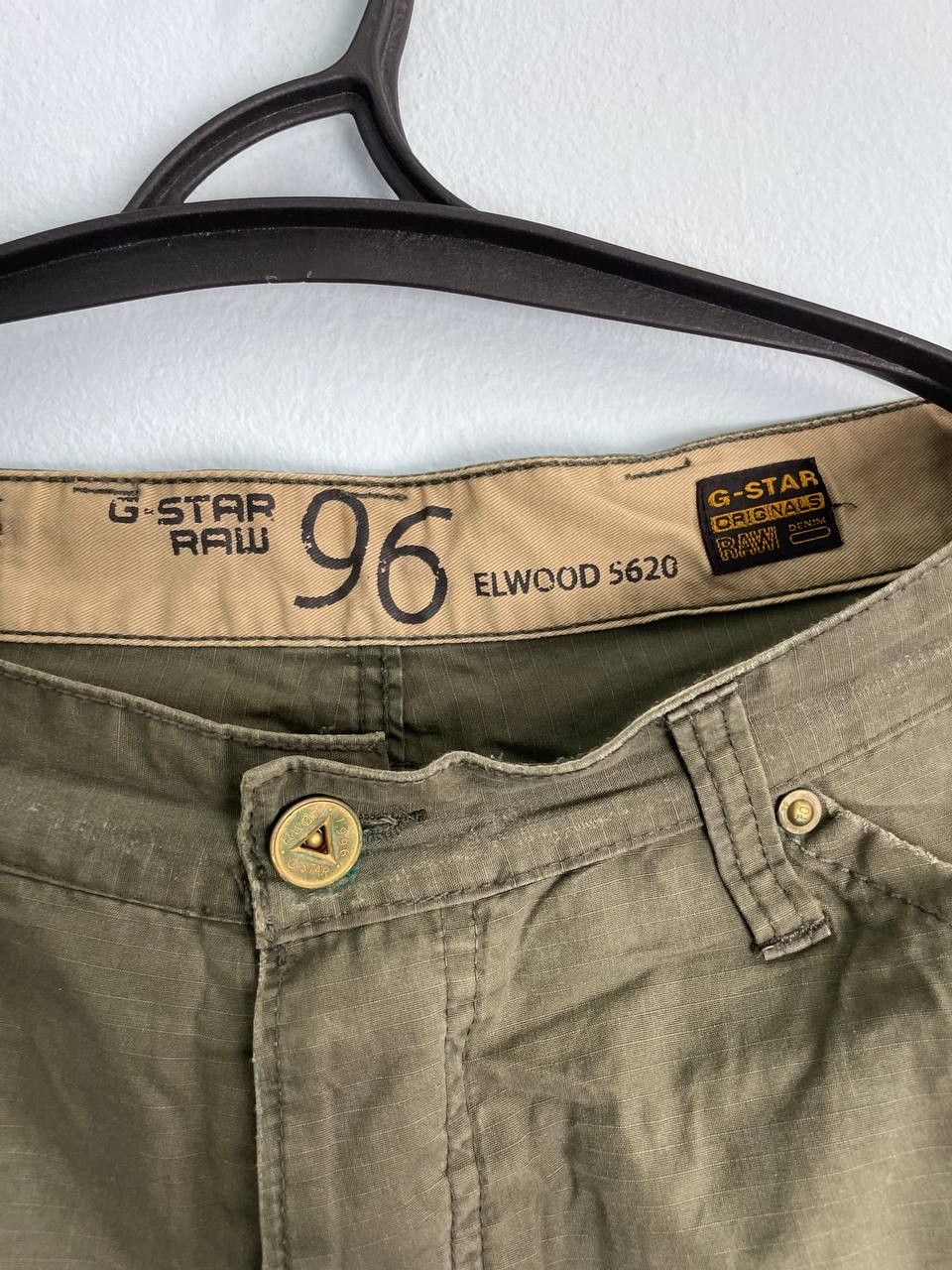 G-Star Vintage pants G Star Raw 96 denim baggy flared Japan Elewood Size US 32 / EU 48 - 8 Thumbnail