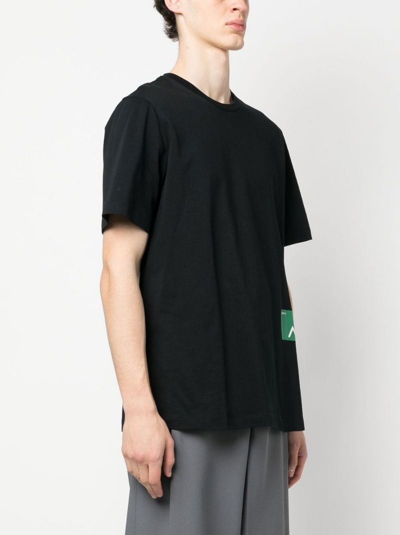 OAMC o1y0225 Logo Crewneck T-Shirt in Black Size US M / EU 48-50 / 2 - 3 Thumbnail