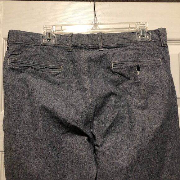J.Crew J.crew men's blue 98%cotton casual pants size: 33/30 Size US 33 - 3 Thumbnail