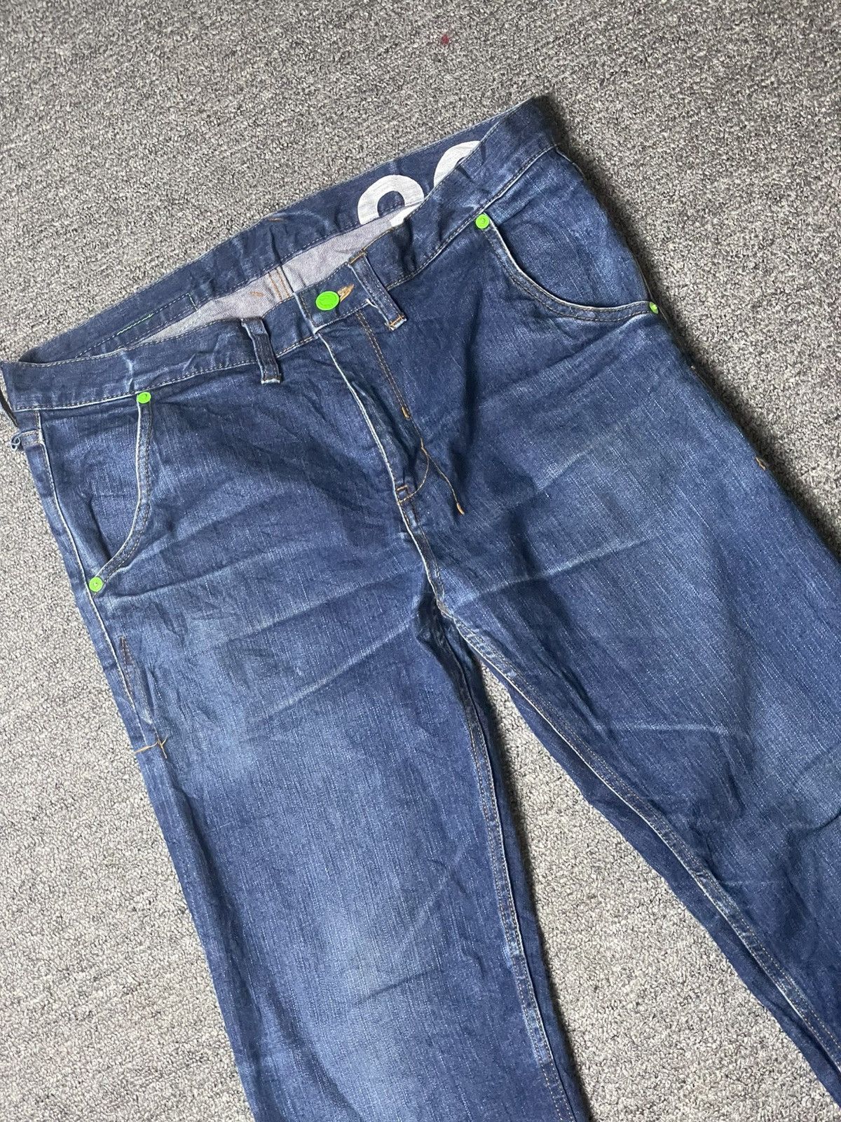 Japanese Brand × Vintage MACKDADDY Brand Distressed Denim Jeans (111) Size US 34 / EU 50 - 3 Thumbnail