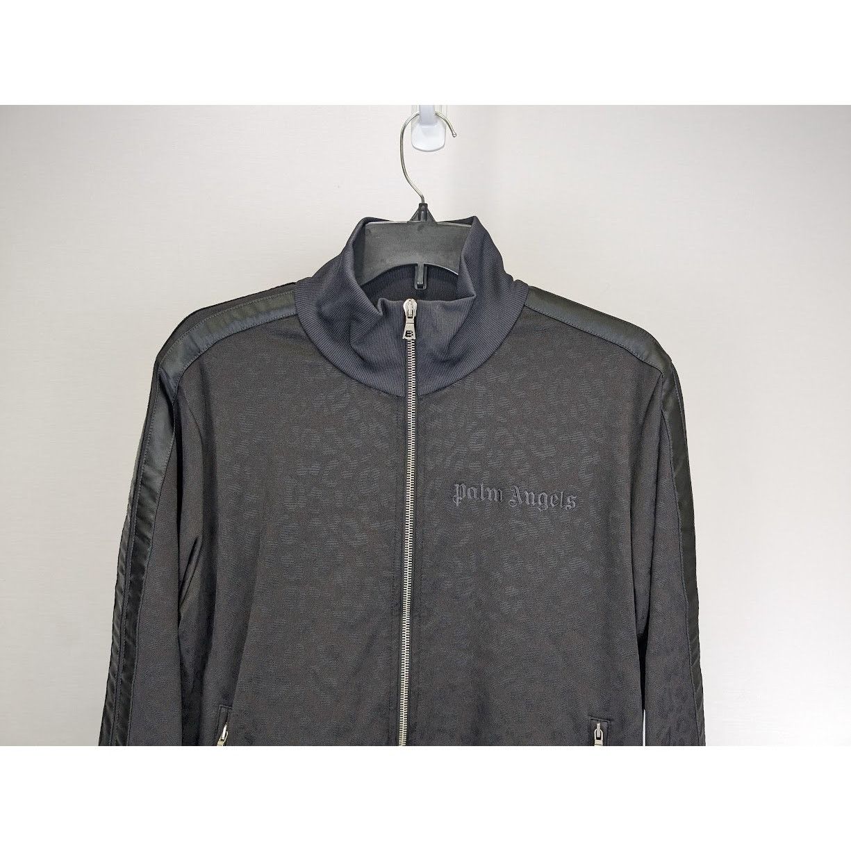 Palm Angels o1rshd1 Tuxedo Leopard Track Jacket in Black White Size US M / EU 48-50 / 2 - 7 Thumbnail