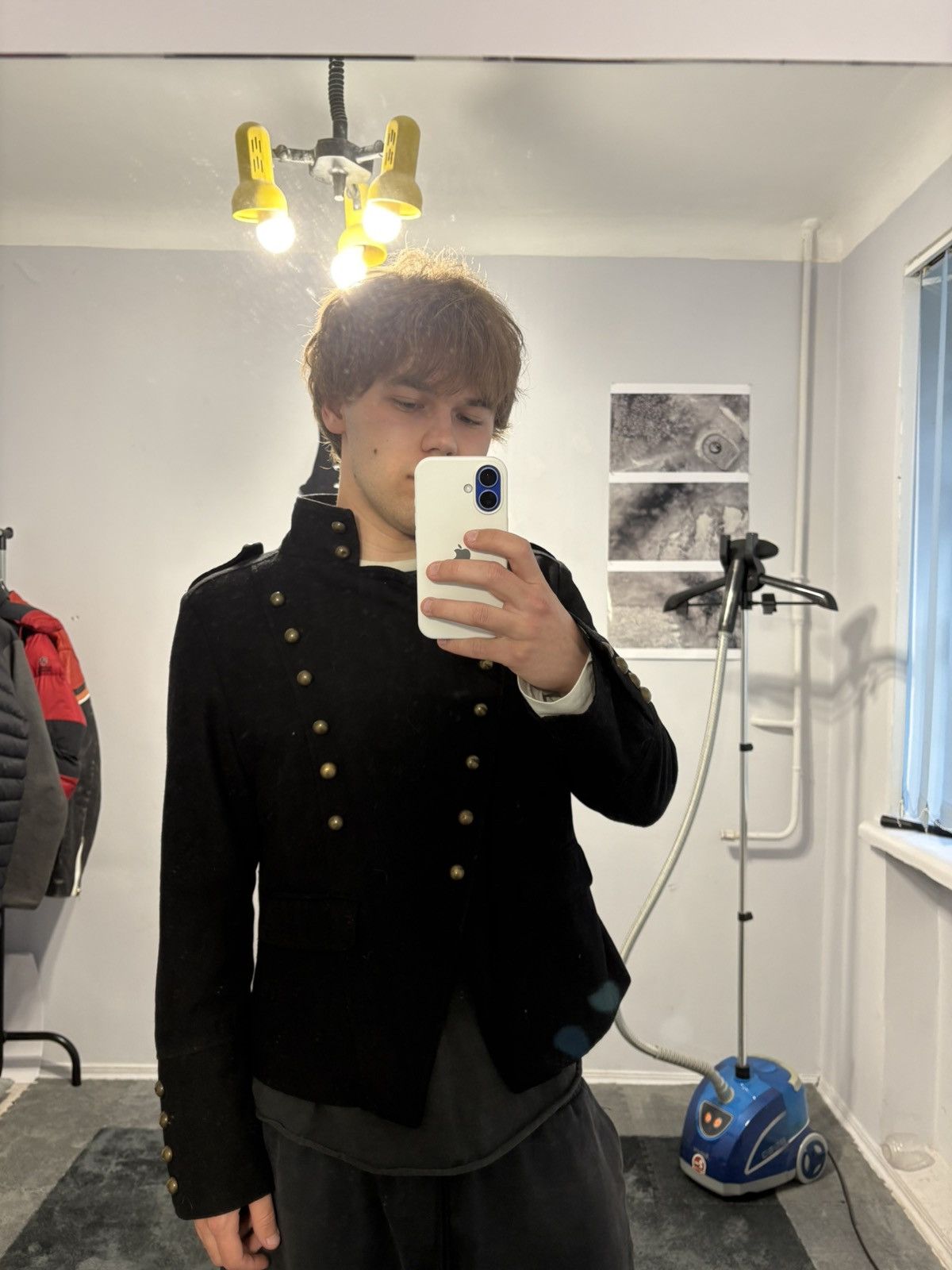 Hedi Slimane Napoleon Hedi Slimane Dior Y2K Style Saint Laurent Jacket Size US M / EU 48-50 / 2 - 7 Thumbnail