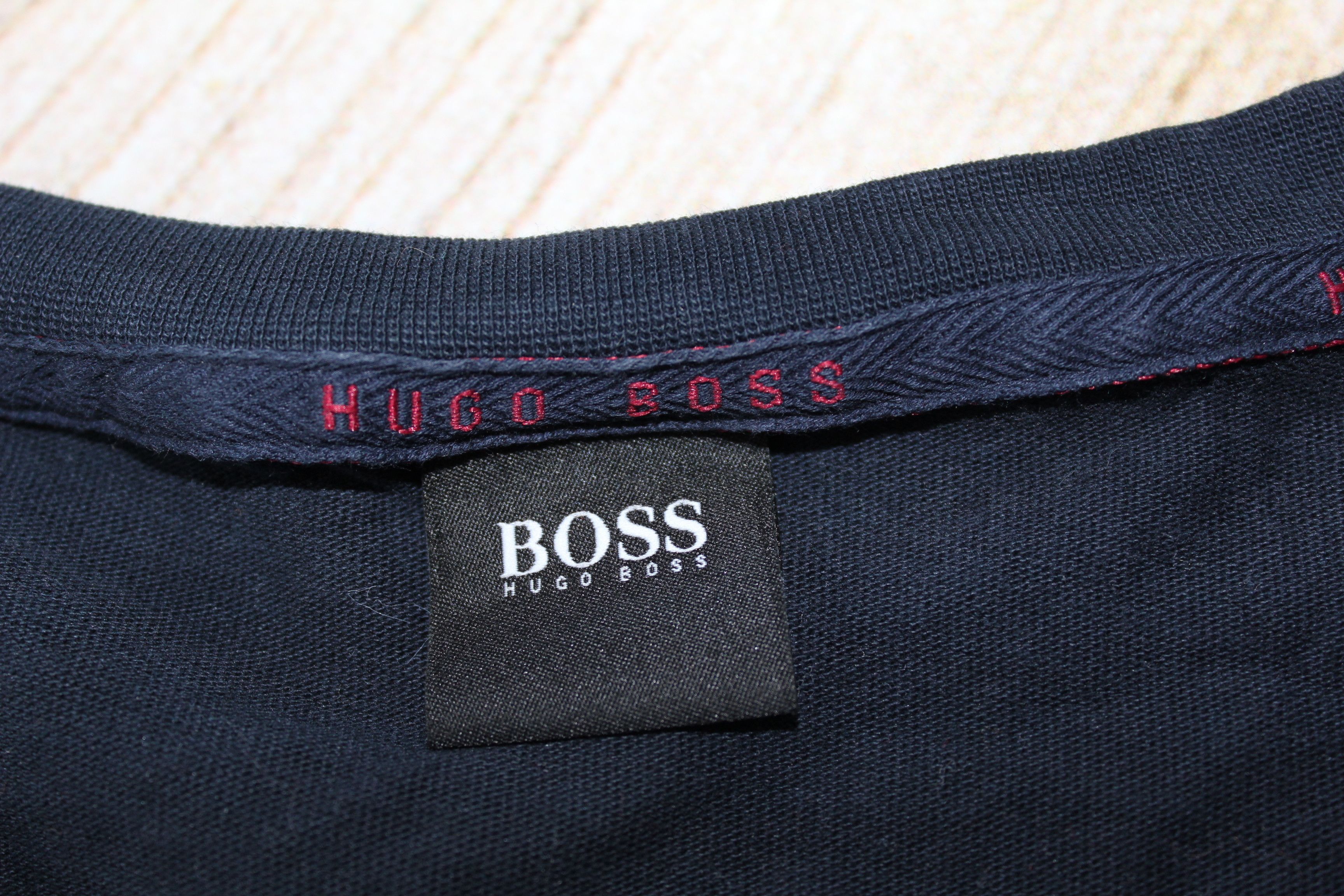 Hugo Boss Hugo Boss Big Logo Black Sweatshirt jumper Size US XL / EU 56 / 4 - 6 Thumbnail