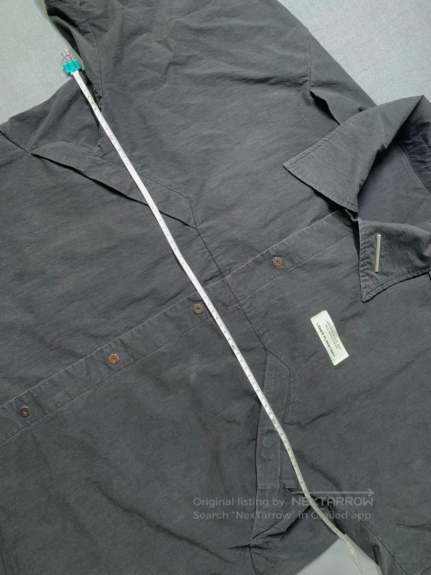 Hamcus HAMCUS Washed Batwing Short. Size US S / EU 44-46 / 1 - 7 Thumbnail