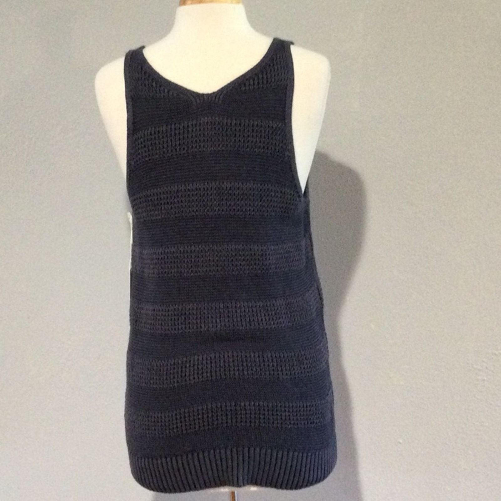Other A.N.A. a new approach Evening Blue Knit Tank Size M NWT Size M / US 6-8 / IT 42-44 - 8 Thumbnail