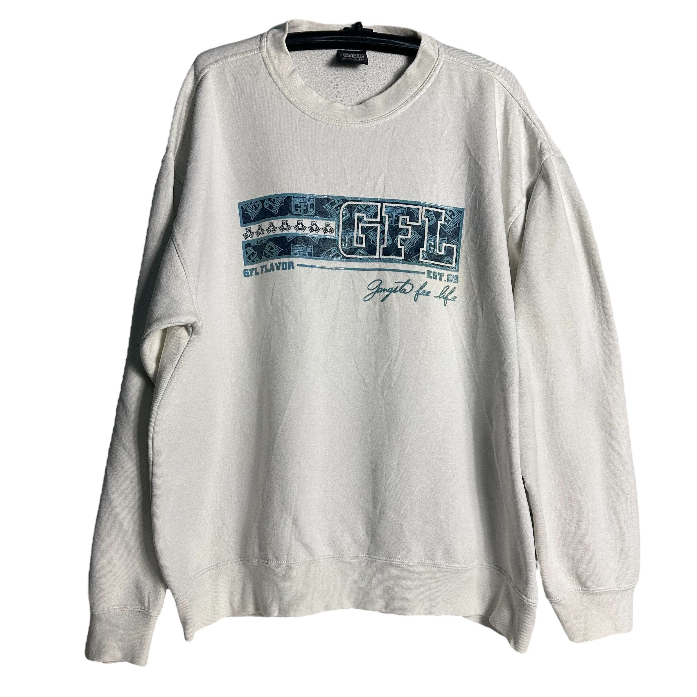 Vintage 🔥RARE🔥Vintage Gangsta For Life GFL-Clothing Sweatshirt Size US XXL / EU 58 / 5 - 1 Thumbnail