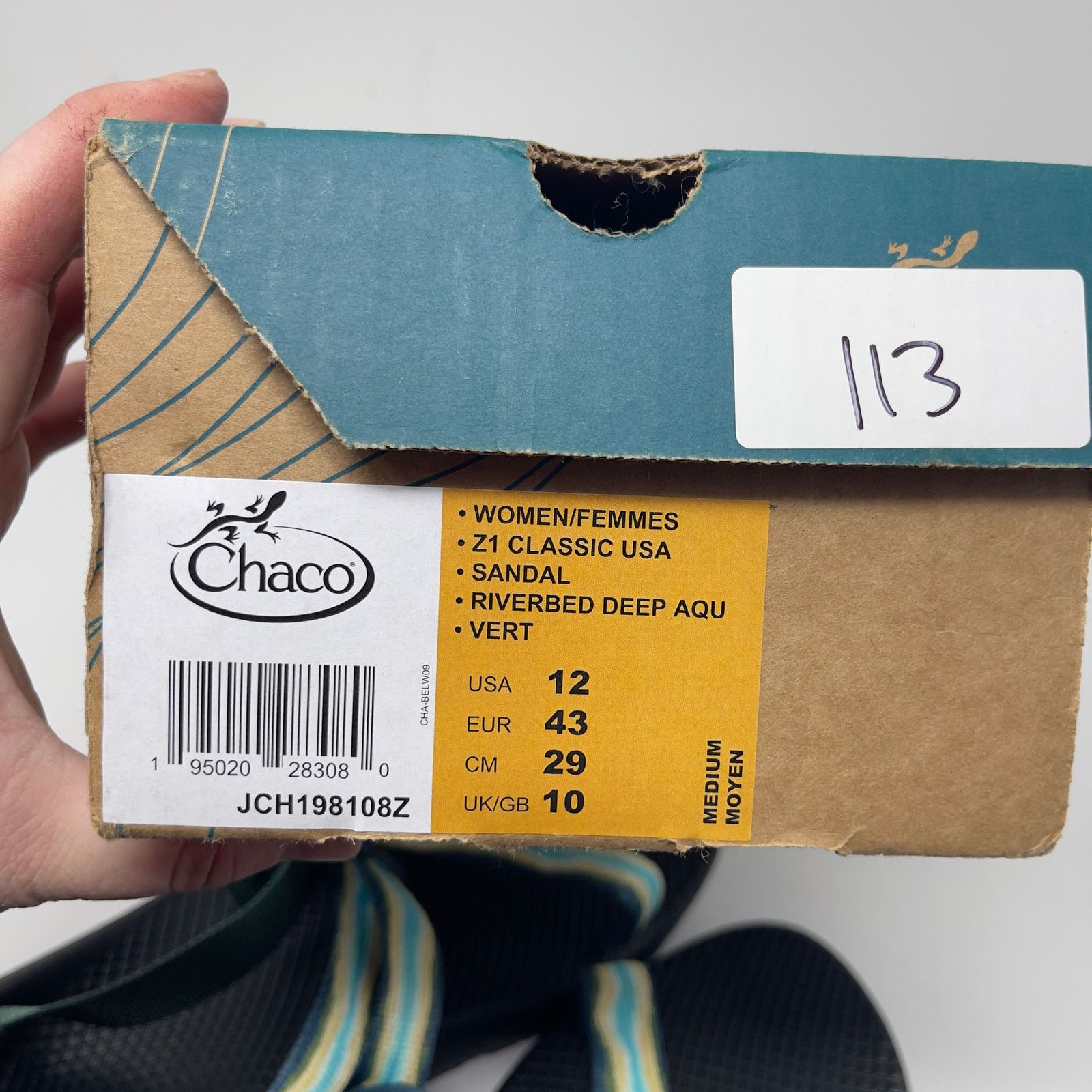 Chaco New Chaco WOMEN'S Z/1 ADJUSTABLE STRAP CLASSIC SANDAL sz 12 Size US 12 / IT 42 - 6 Thumbnail