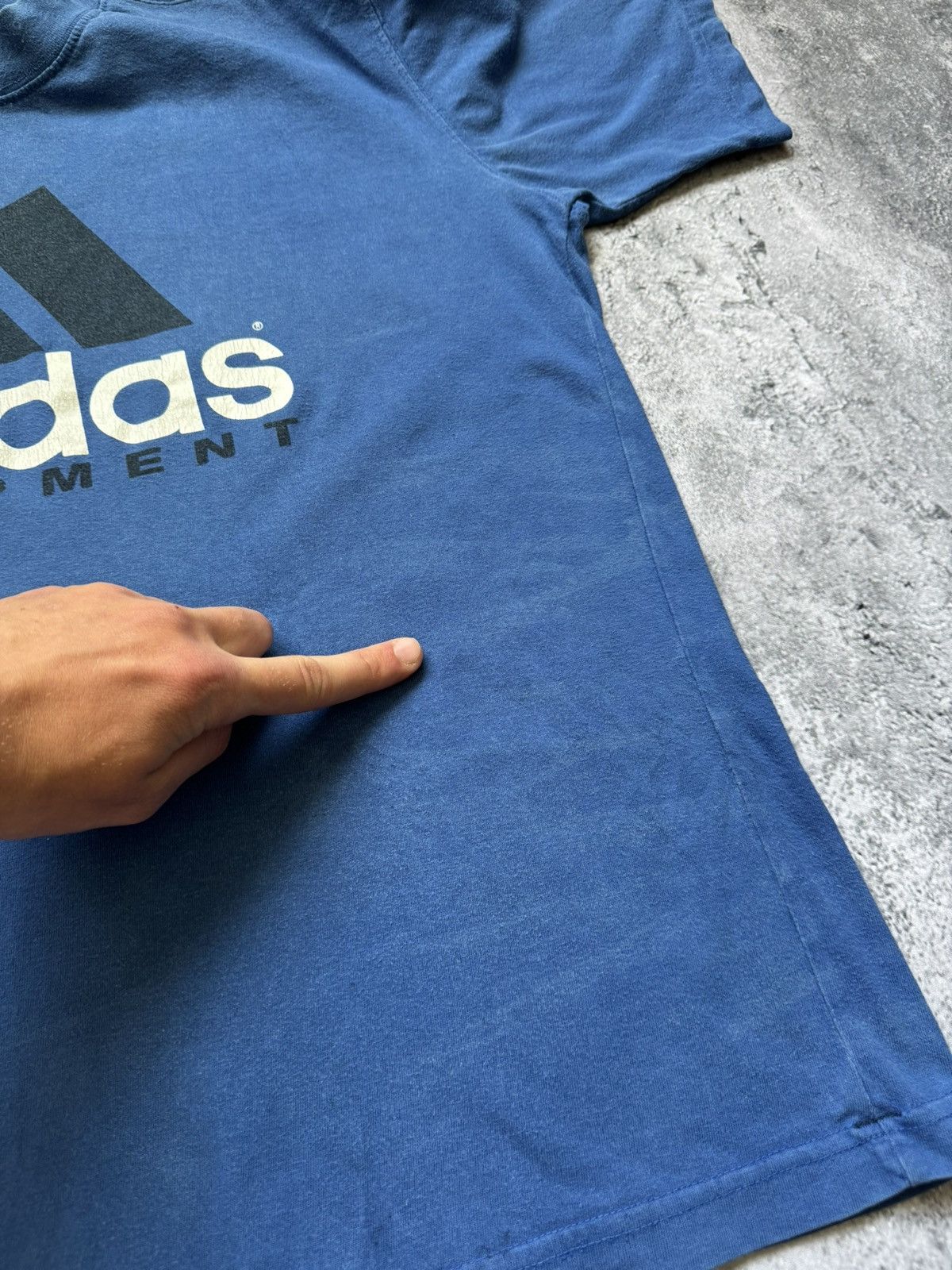 Adidas × Vintage Adidas Equipment t-shirt vintage 90s t-shirt Size US XL / EU 56 / 4 - 10 Thumbnail