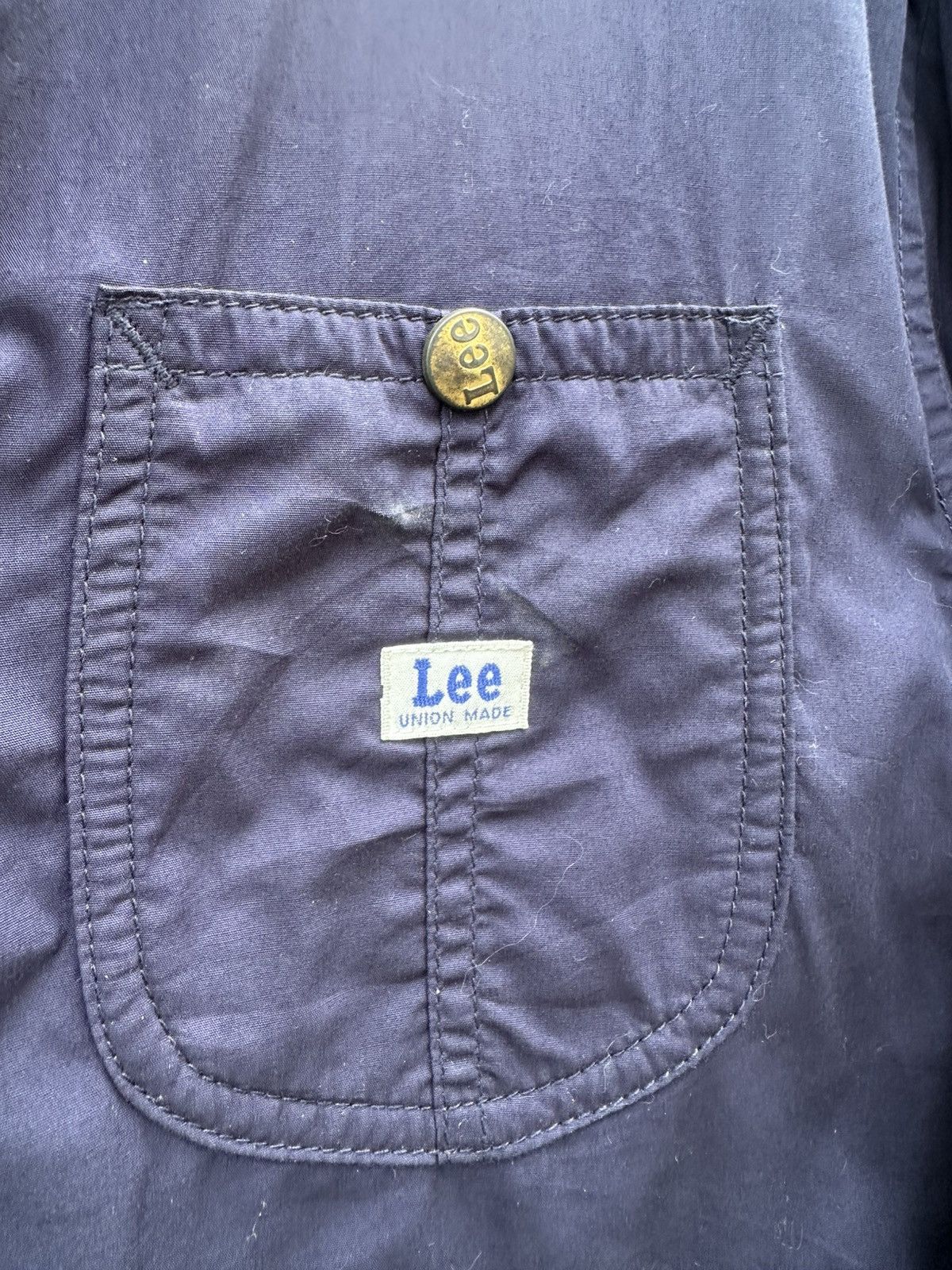 Lee 👹Lee Union Made Fleece Lined Utility Jacket Size US S / EU 44-46 / 1 - 6 Thumbnail