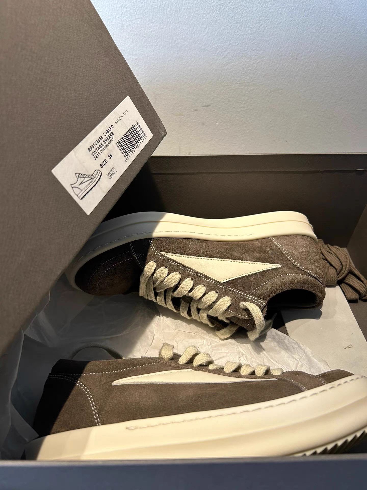 Rick Owens Rick Owens suede infringed style Size US 6 / IT 36 - 6 Thumbnail