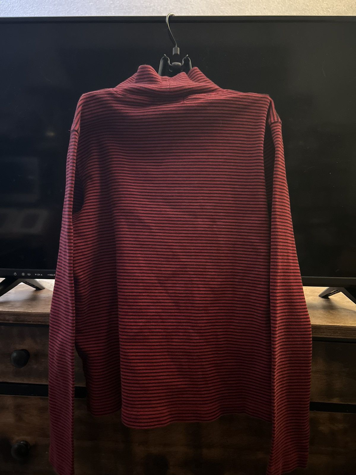 Jones New York Red and black striped turtleneck Size S / US 4 / IT 40 - 2 Thumbnail