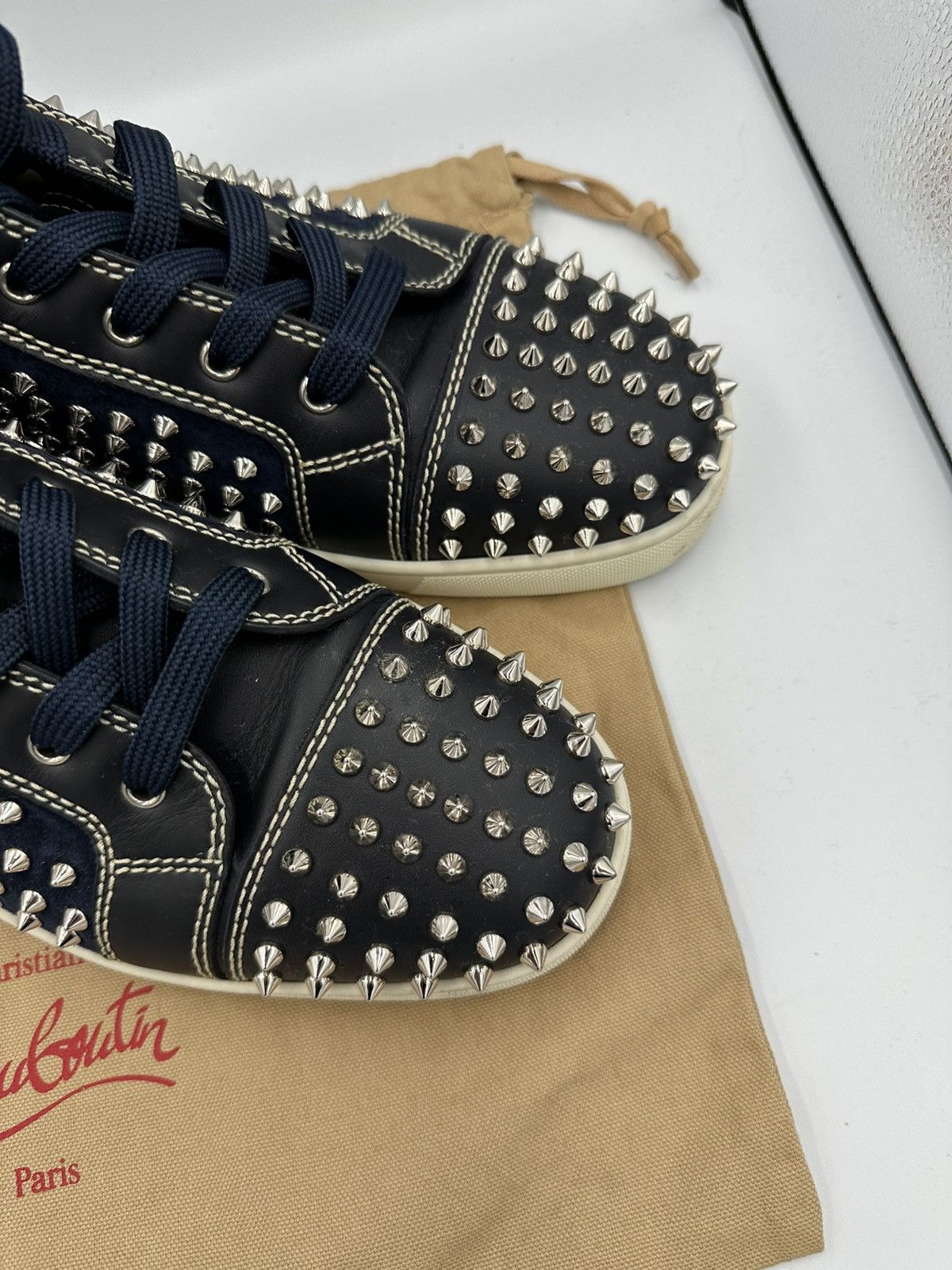 Christian Louboutin Christian Louboutin Spikes High Top Size US 14 / EU 47 - 3 Thumbnail