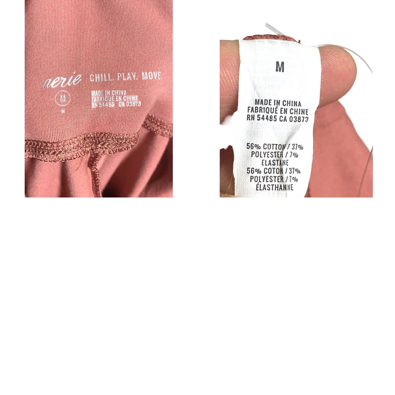 Vintage Aerie Leggings 7/8 High Rise Laser Cut M Athleisure Athletic Yoga Gym NWT Women Size 32" / US 10 / IT 46 - 8 Thumbnail