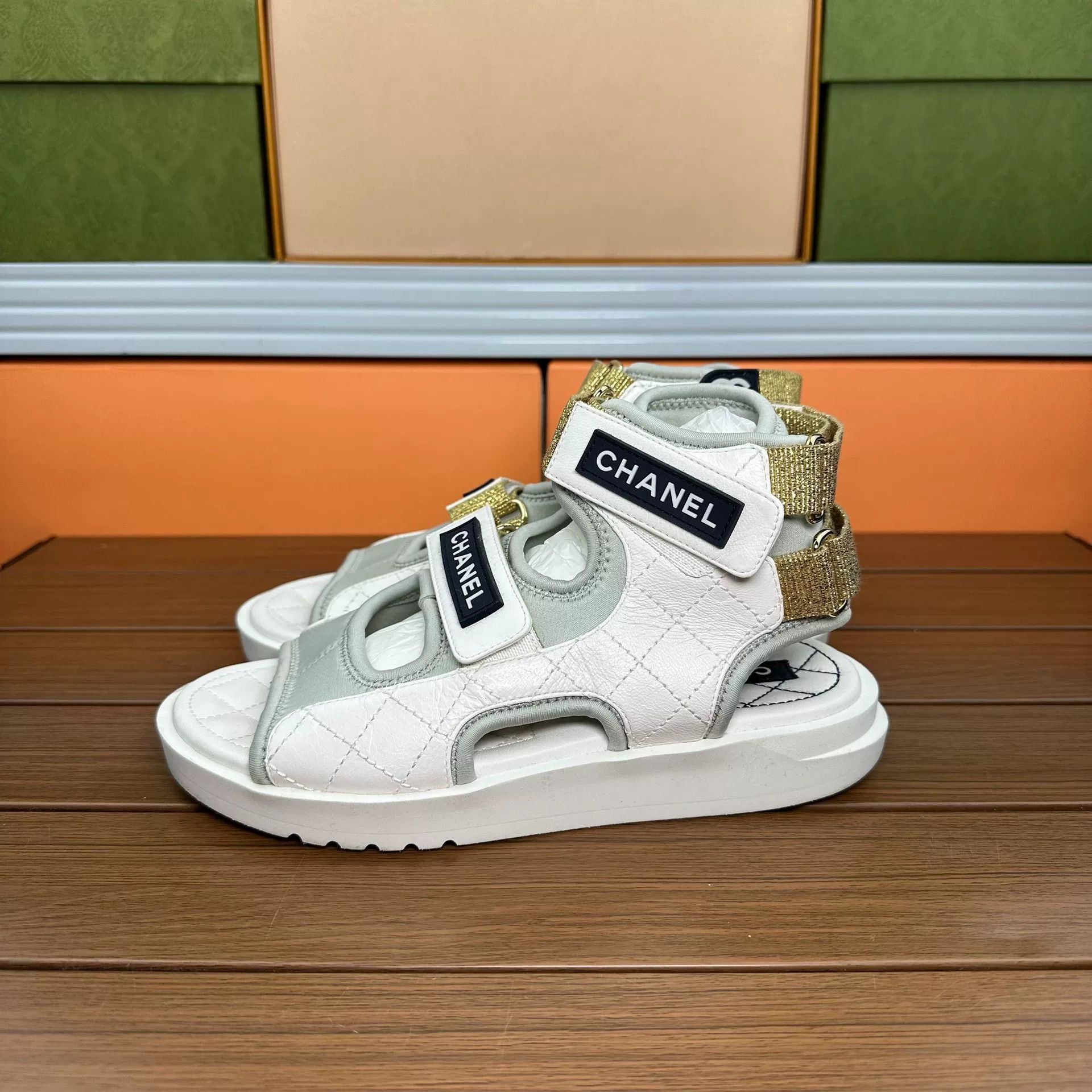 Chanel Chanel Sandals it_35 Women Size US 5 / IT 35 - 1 Thumbnail