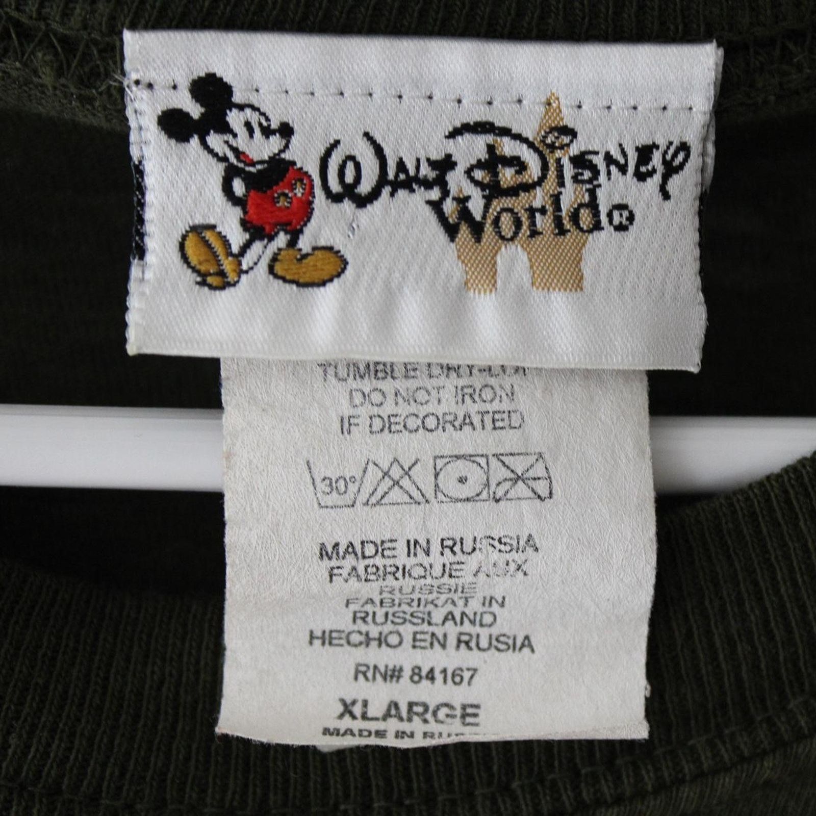 Disney Green Vintage 90’s Walt Disney World Tigger Graphic Tee Size US XL / EU 56 / 4 - 3 Thumbnail