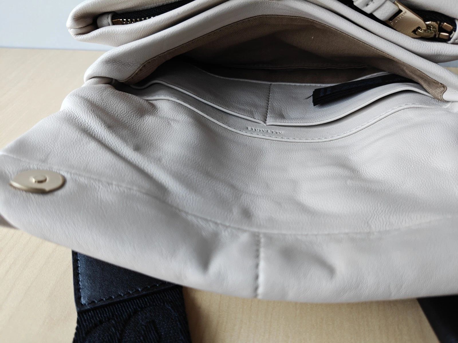 Allsaints ALLSAINTS Ezra quilt Leather Crossbody Bag FTP - 8204 Size ONE SIZE - 12 Thumbnail