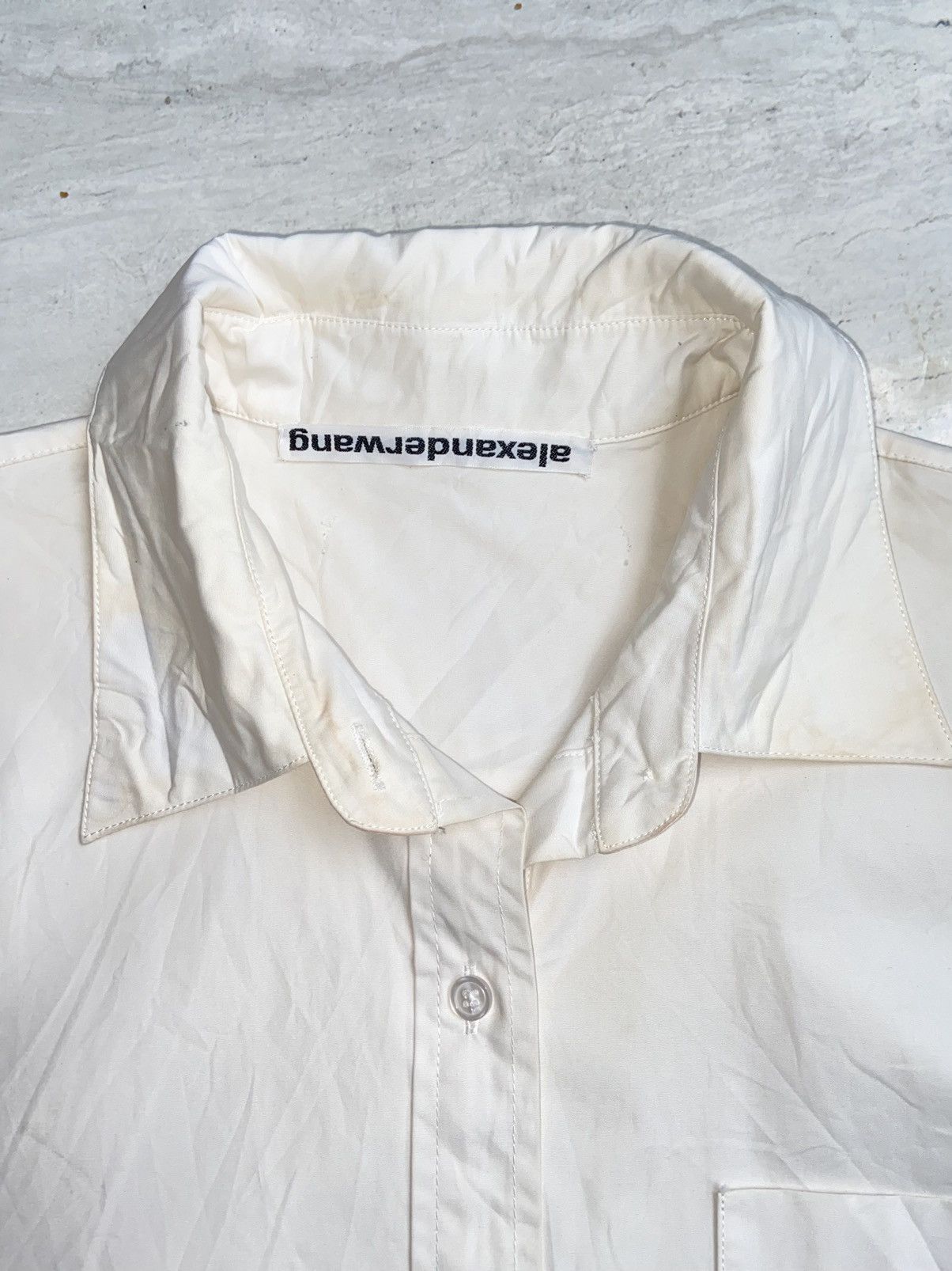 Alexander Wang ALEXANDER WANG White Shirt Size S / US 4 / IT 40 - 10 Thumbnail