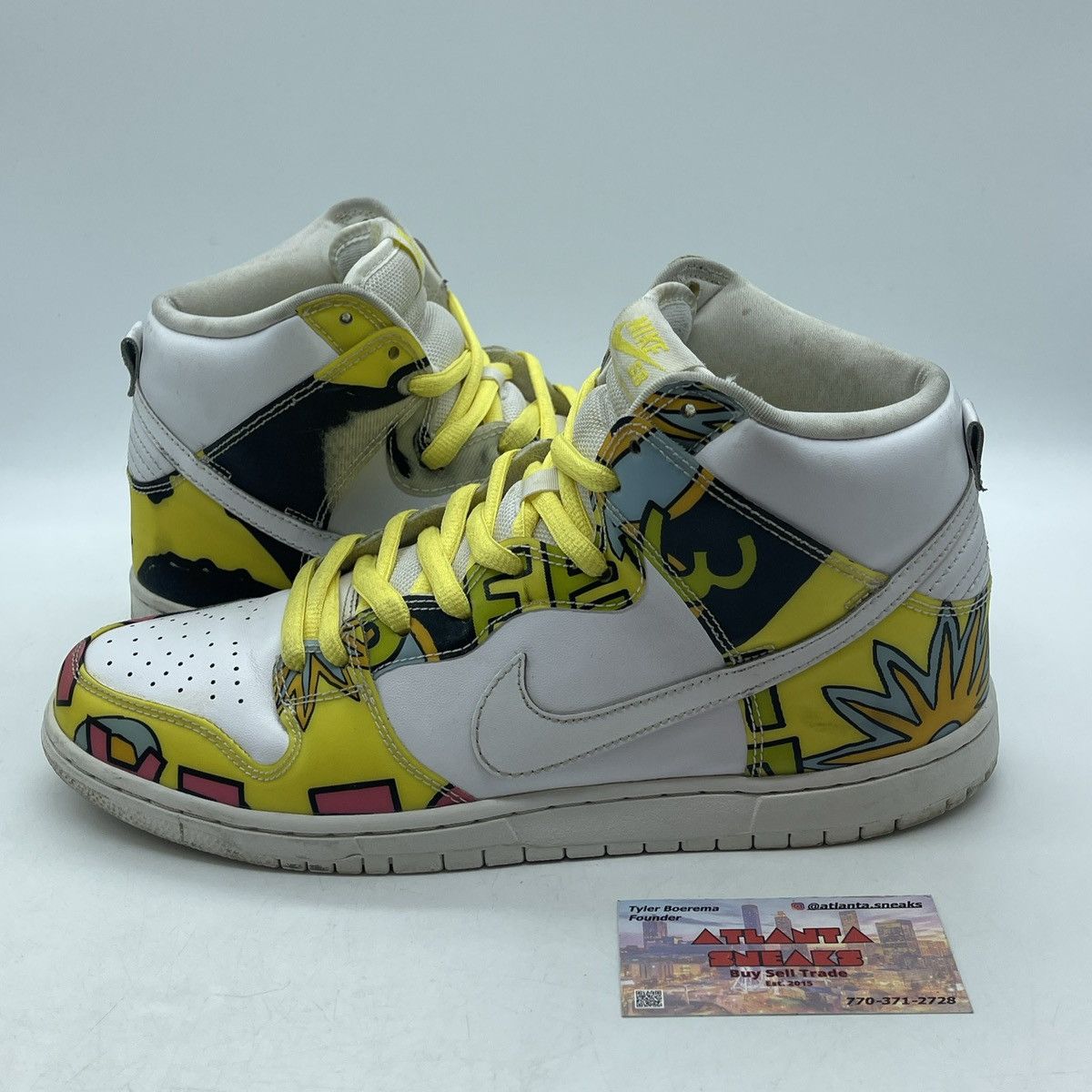Nike Dunk high sb de la soul Size US 11 / EU 44 - 1 Thumbnail