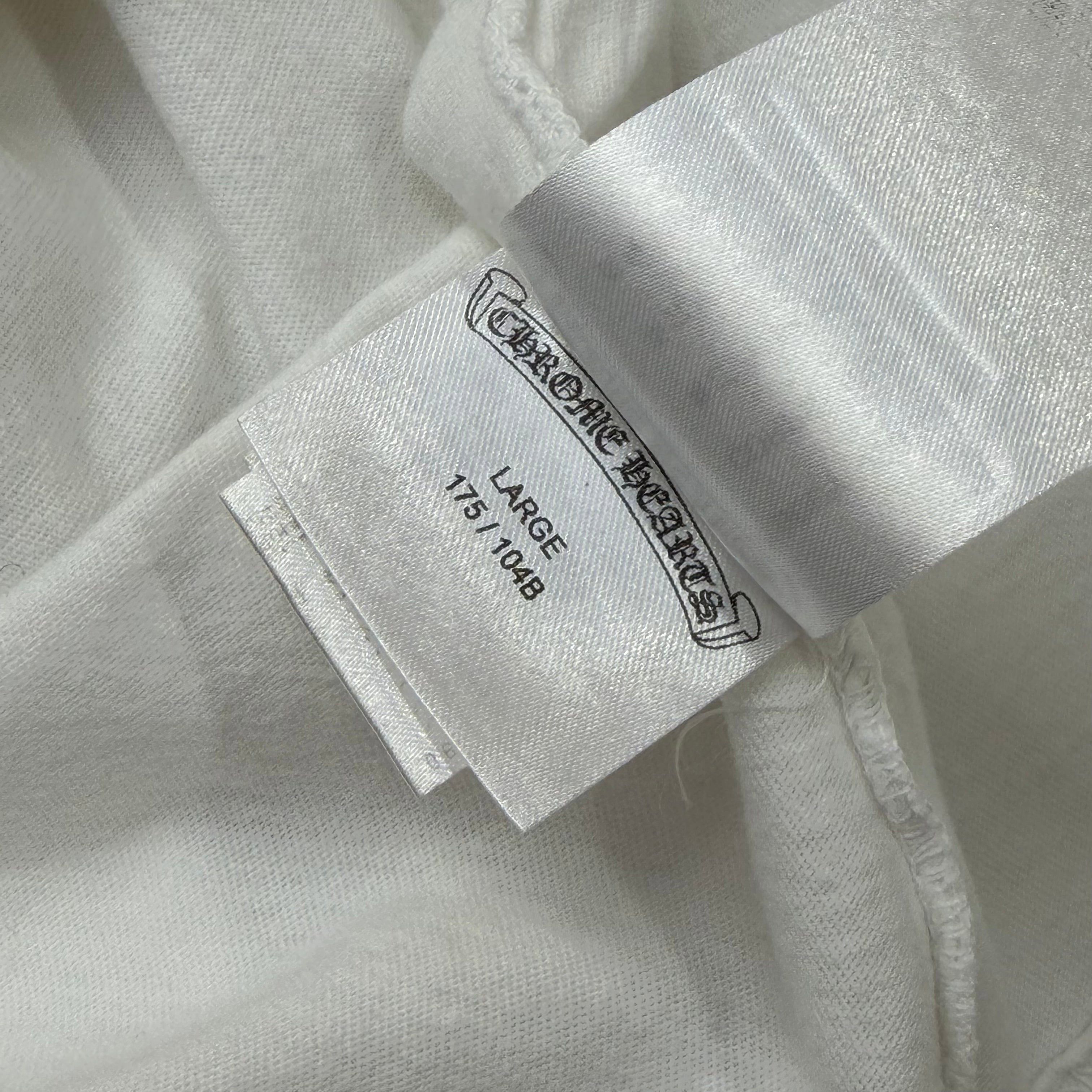 Chrome Hearts Chrome Hearts Vertical White L/S L Size US L / EU 52-54 / 3 - 8 Thumbnail