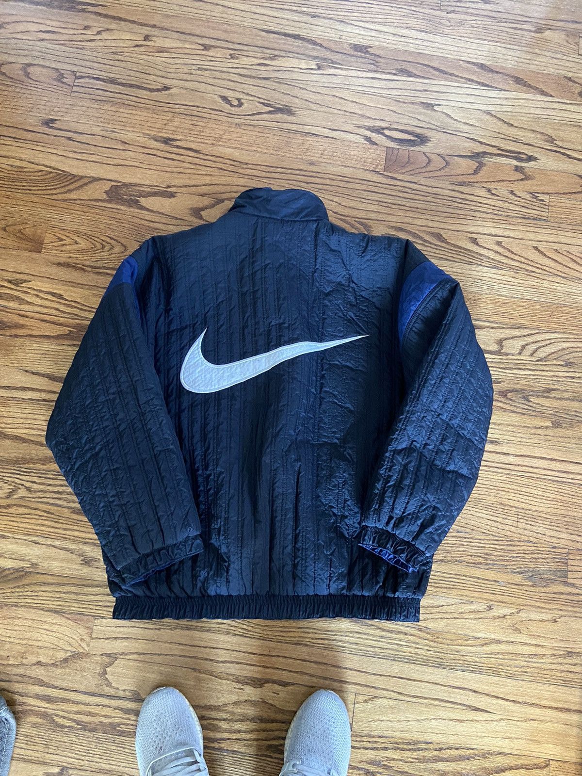 Vintage Nike Big Logo Reversible Jacket 【公式通販】