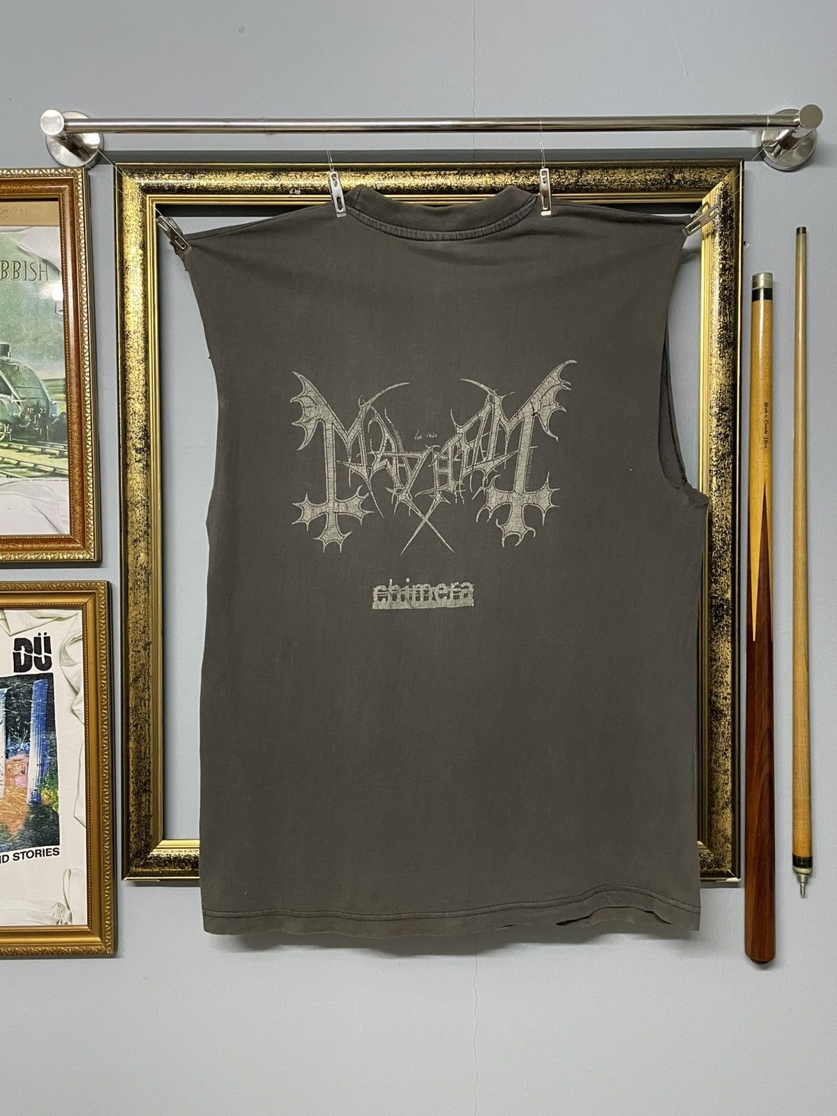 Vintage Vintage Original Band Tees Mayhem Chimera Sunfaded Sleeveles Size US XL / EU 56 / 4 - 8 Thumbnail