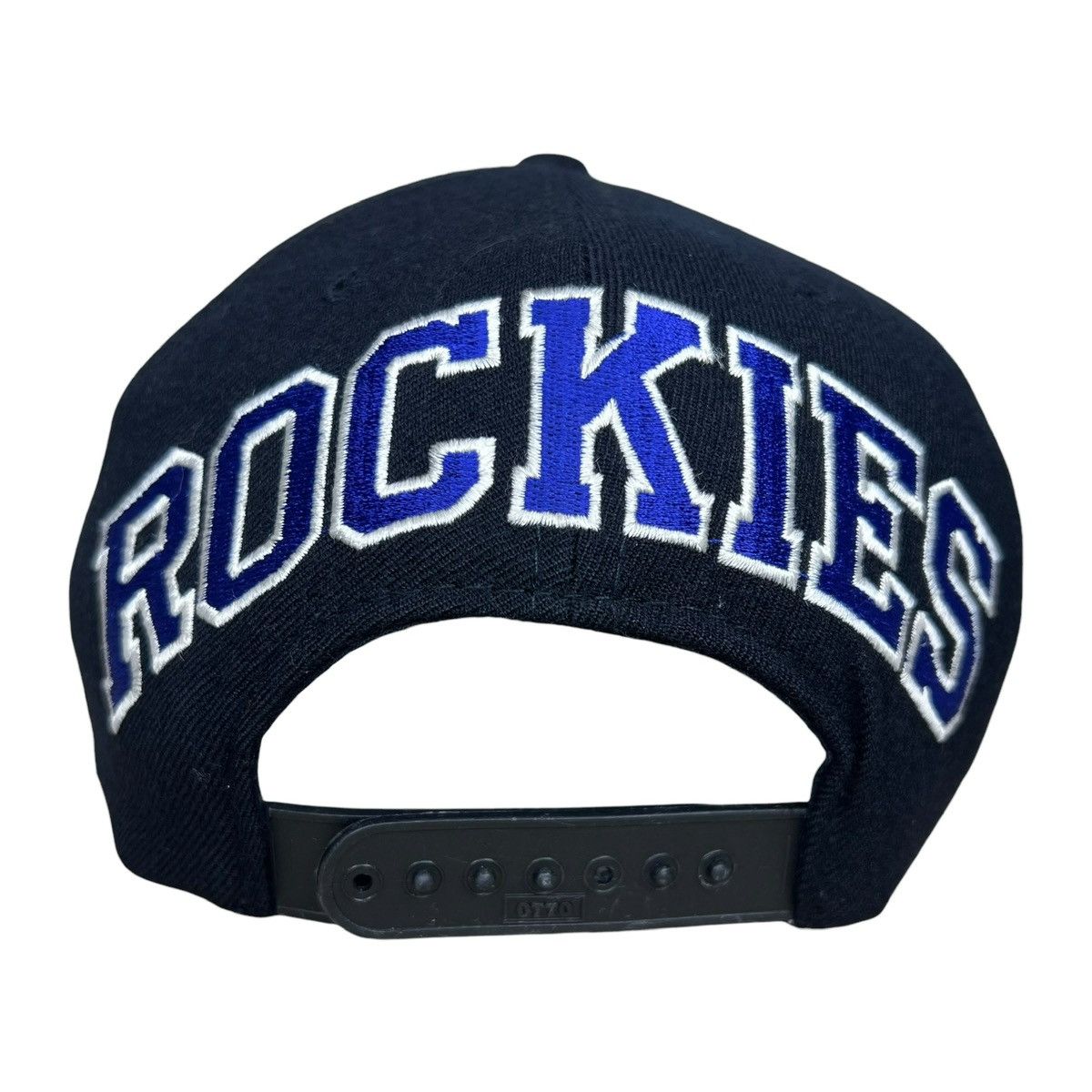 American Needle MLB Colorado Rockies American Needle Wool Blockhead Snapback Size ONE SIZE - 5 Thumbnail