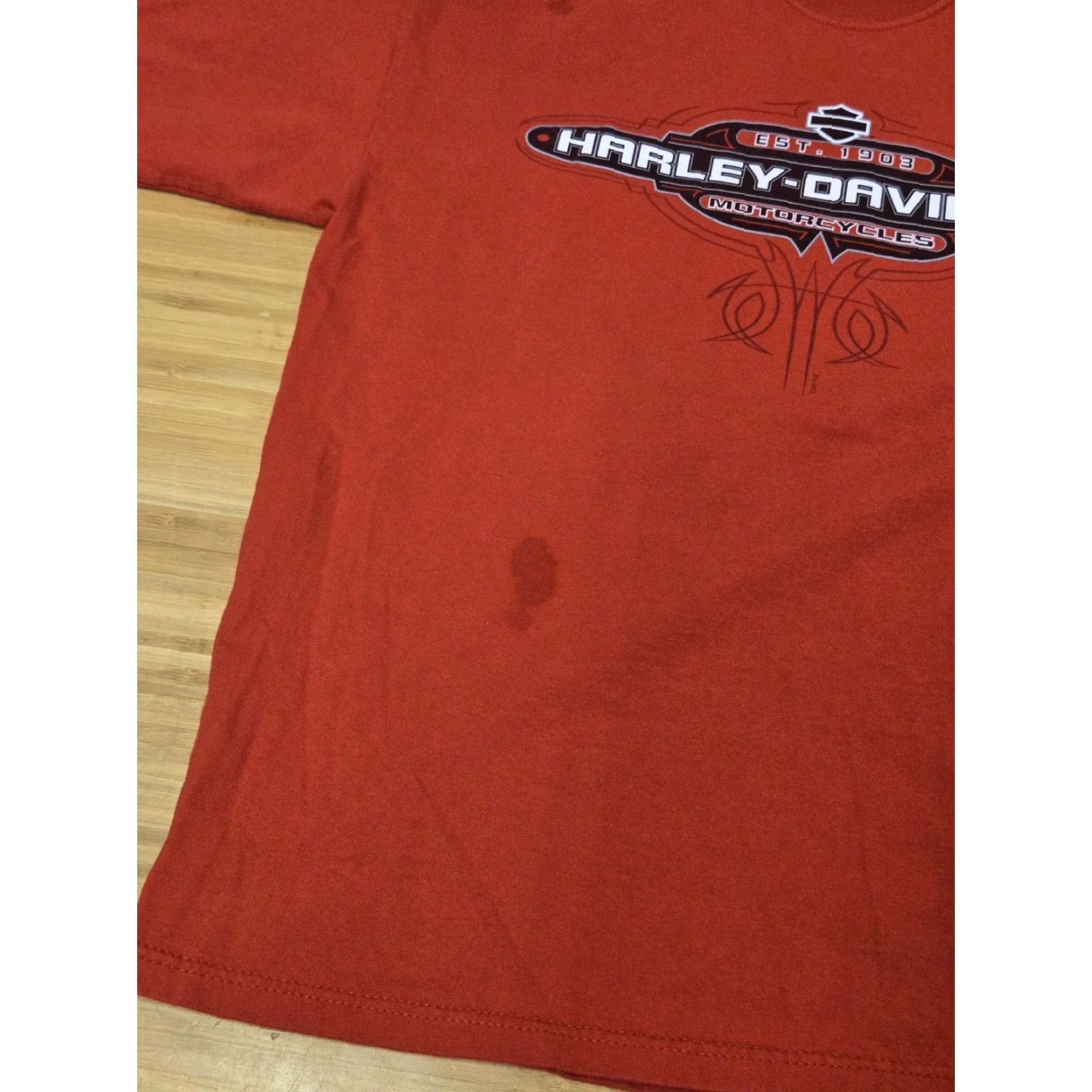 Harley Davidson Harley-Davidson Shirt Mens Large Mile High Denver Colorado Biker Motorcycle Tee Size US M / EU 48-50 / 2 - 3 Thumbnail