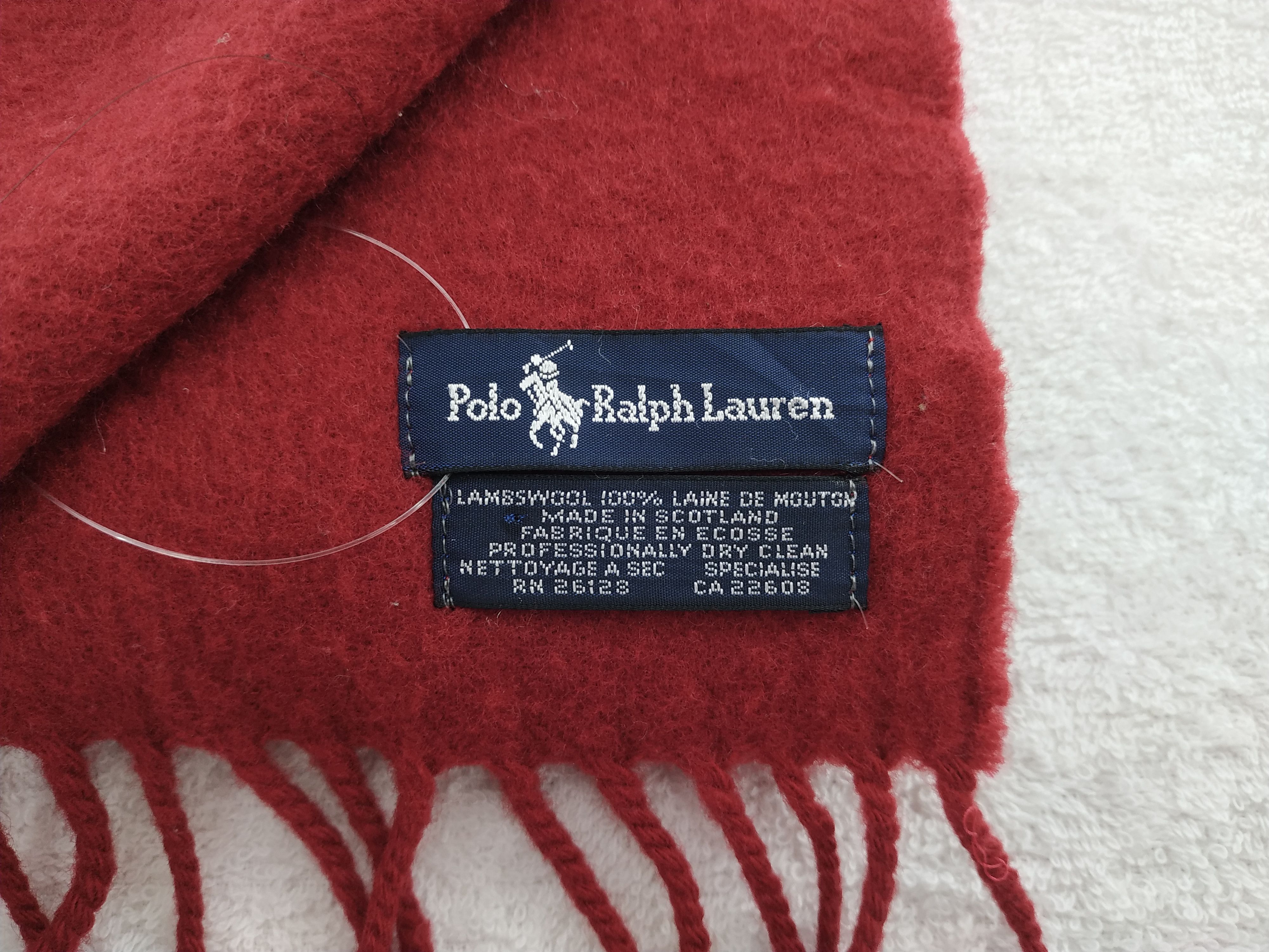 Polo Ralph Lauren Vintage Polo Ralph Lauren Scarf/Muffler/Neckwear MF386 Size ONE SIZE - 6 Thumbnail