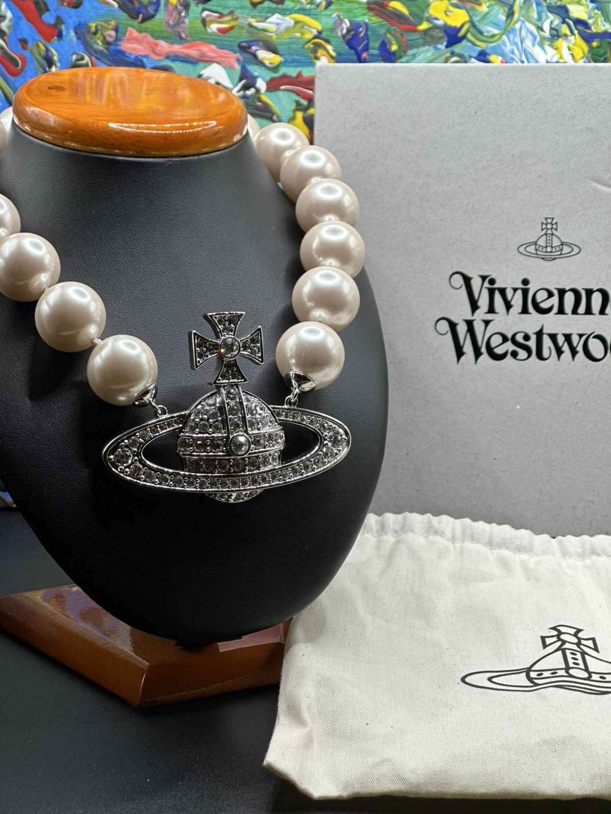Vivienne Westwood Vivienne Westwood Necklace Pearls very rare Size ONE SIZE - 1 Thumbnail