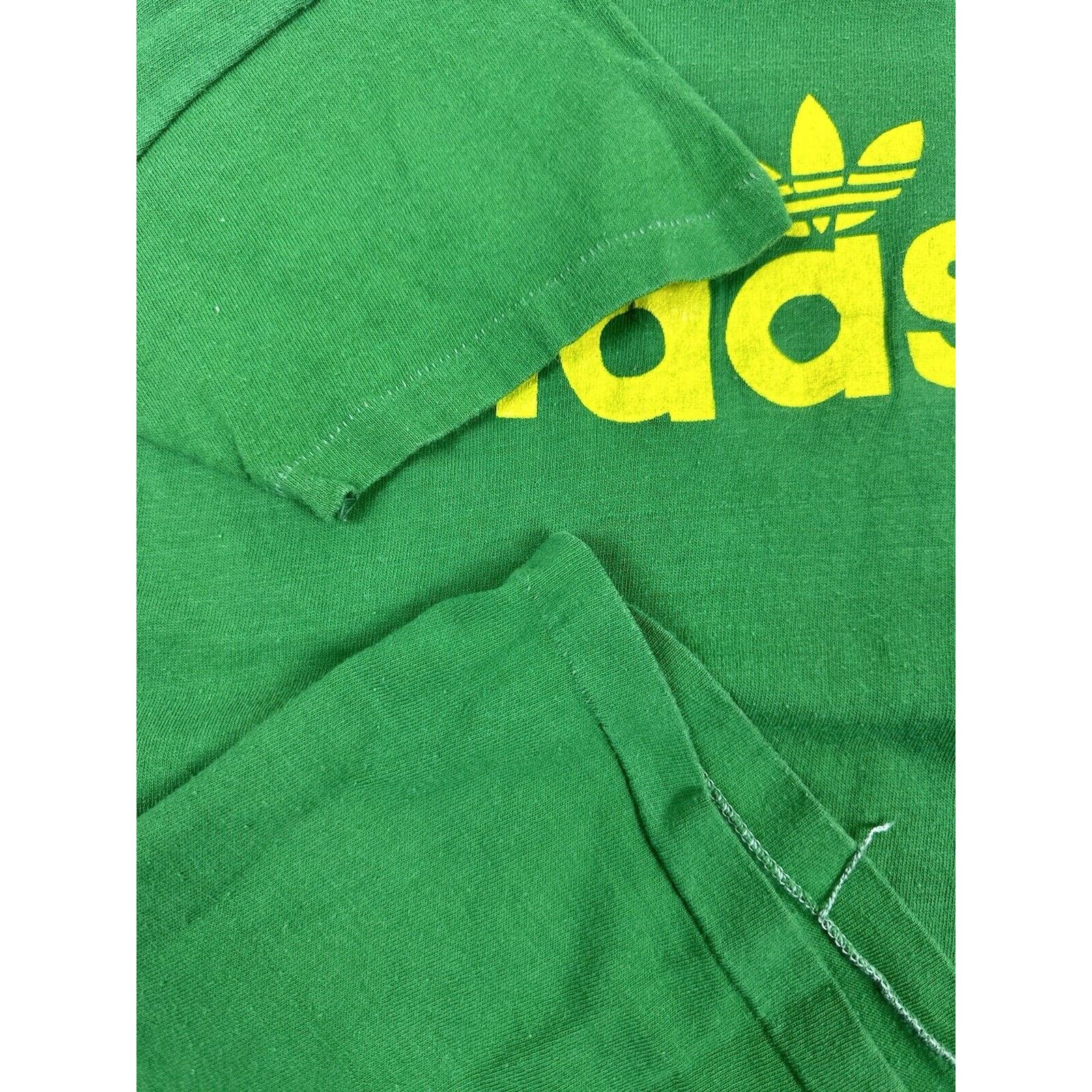 Adidas Vintage 70s Adidas Double Sided Shirt Size US L / EU 52-54 / 3 - 3 Thumbnail