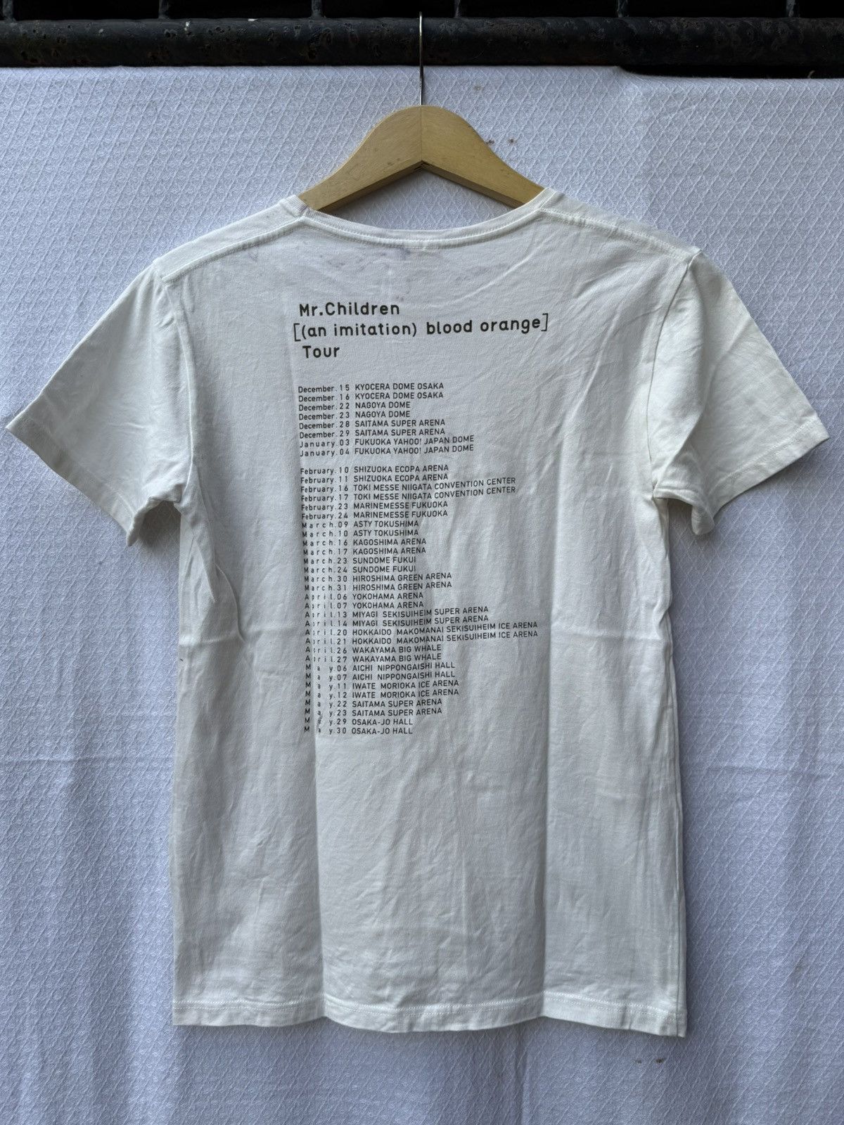 Band Tees Vintage Mr Children An Imitation Blood Orange Tour Tee Size US S / EU 44-46 / 1 - 2 Thumbnail
