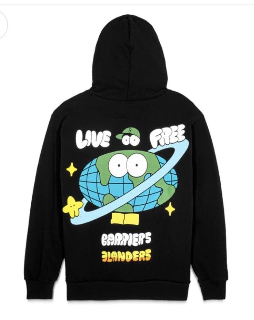 image of Barriers/3Landers Hoodie in Black, Men's (Size 2XL)