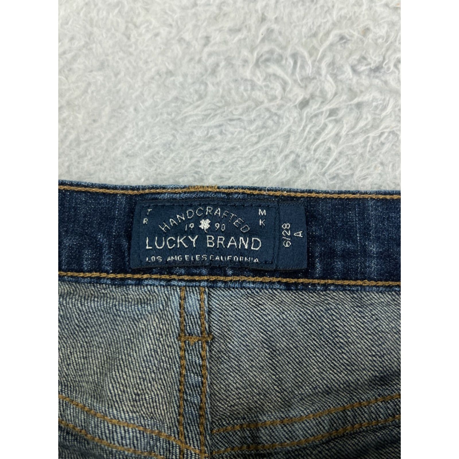Lucky Brand Vintage Lucky Brand Women's Bootcut Jeans Size 6 Blue Denim Cotton Blend Fall Style Women's Fashion Size 28" / US 6 / IT 42 - 3 Thumbnail