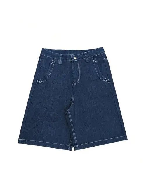 Japanese Brand VINTAGE RETRO 90s drip street shorts jorts Size US 34 / EU 50 - 4 Thumbnail