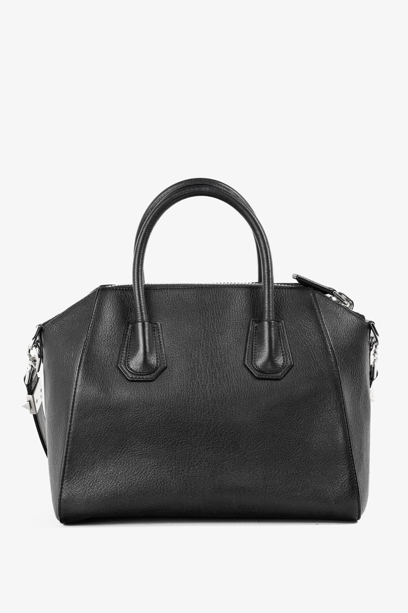 Givenchy Givenchy Antigona Small Black Leather Tote Bag Size ONE SIZE - 4 Thumbnail