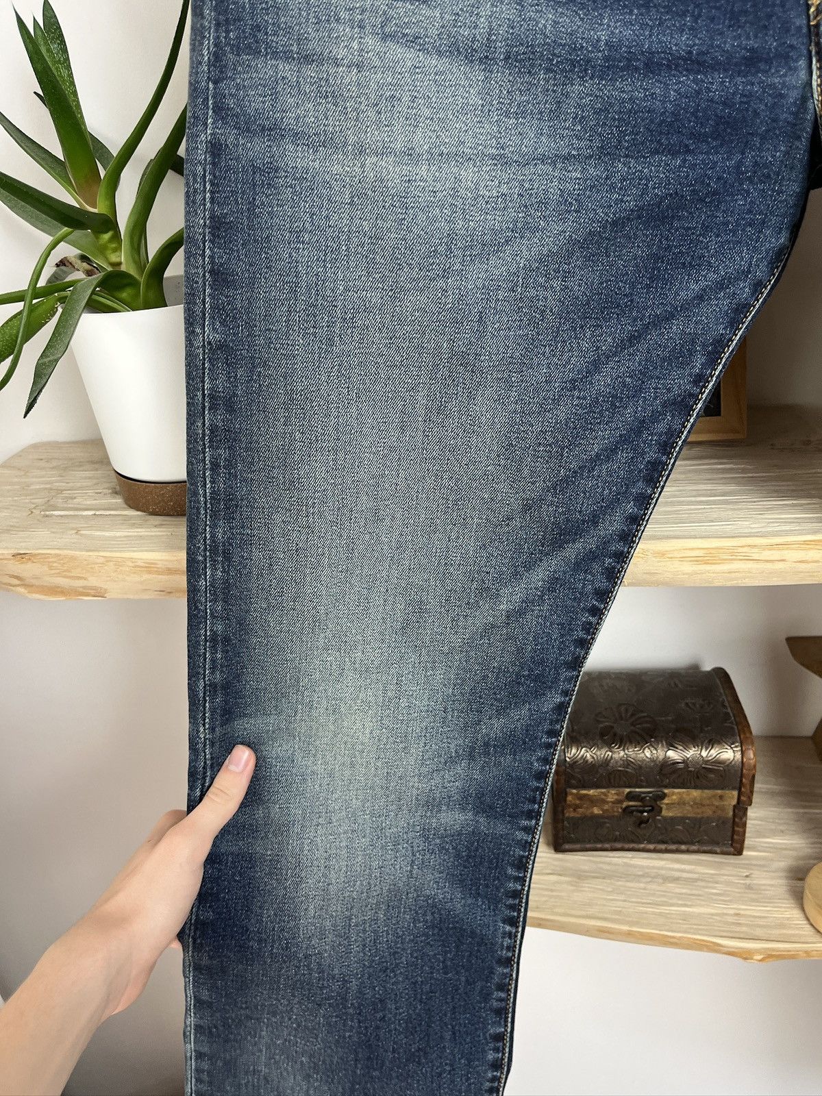 Levi's Vintage Levis 501 mud wash Blue Denim japanese y2k straight Size US 32 / EU 48 - 3 Thumbnail