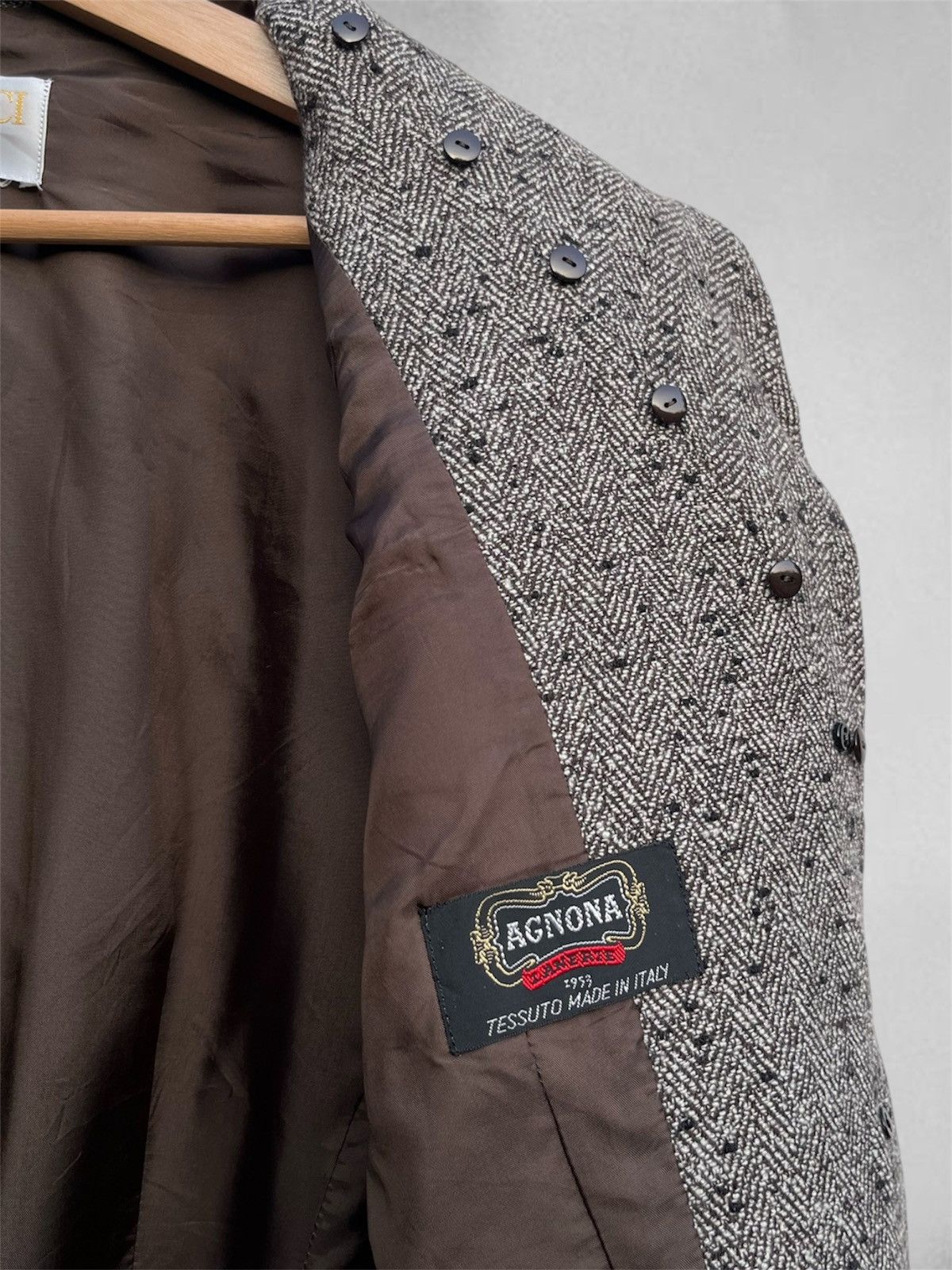 Nina Ricci Nina Ricci Cashmere Blend Herringbone Jacket Size M / US 6-8 / IT 42-44 - 7 Thumbnail